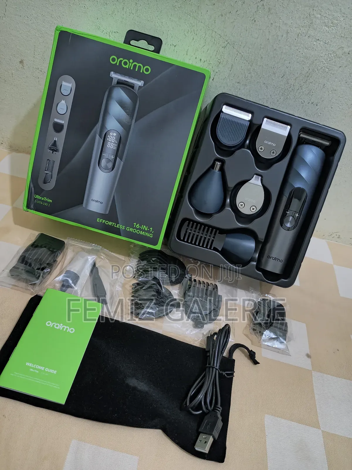 Oraimo Ultratrim 16-in-1 Complete Family Grooming Kit