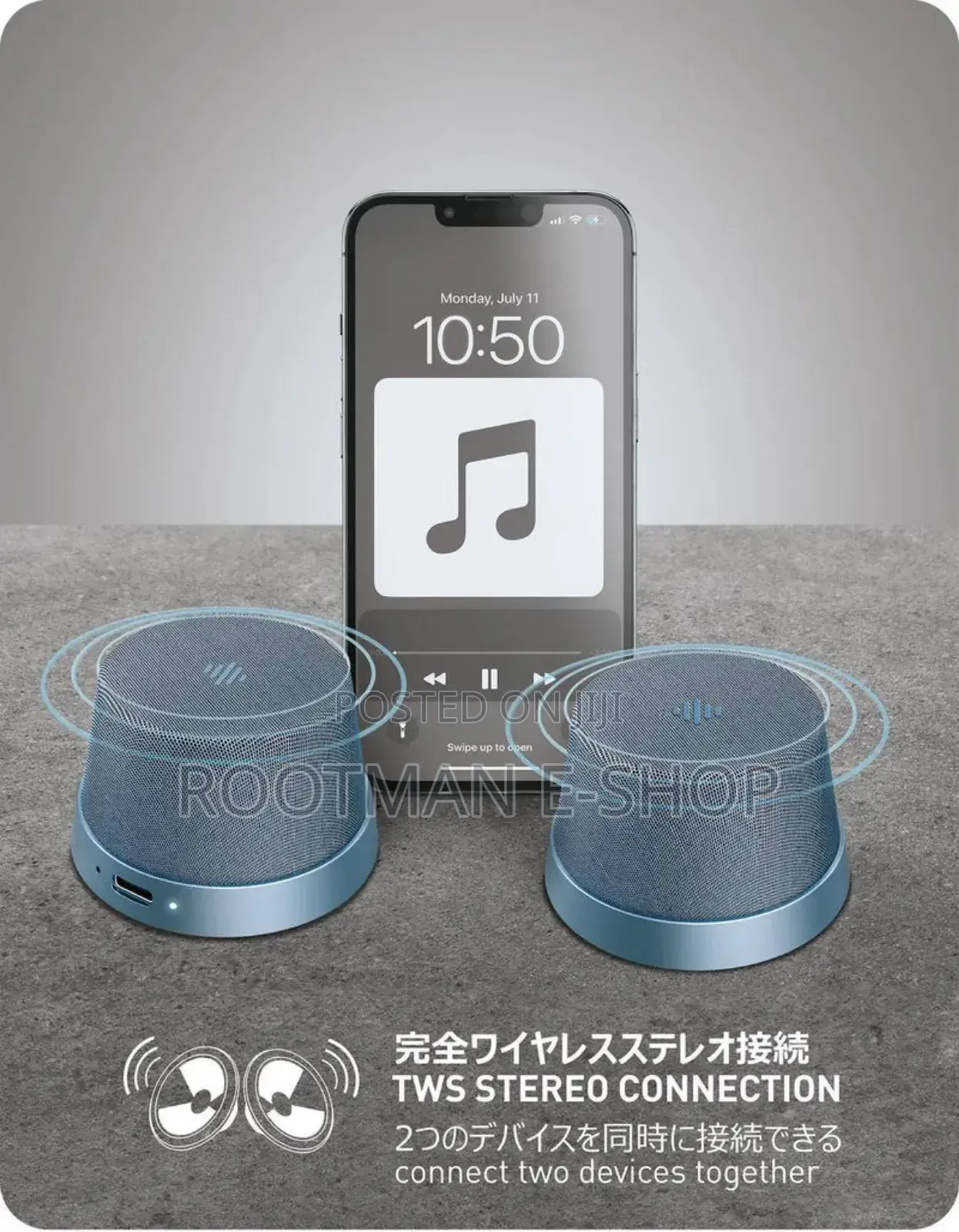 Promate Punch 3w Mini Bluetooth Speaker
