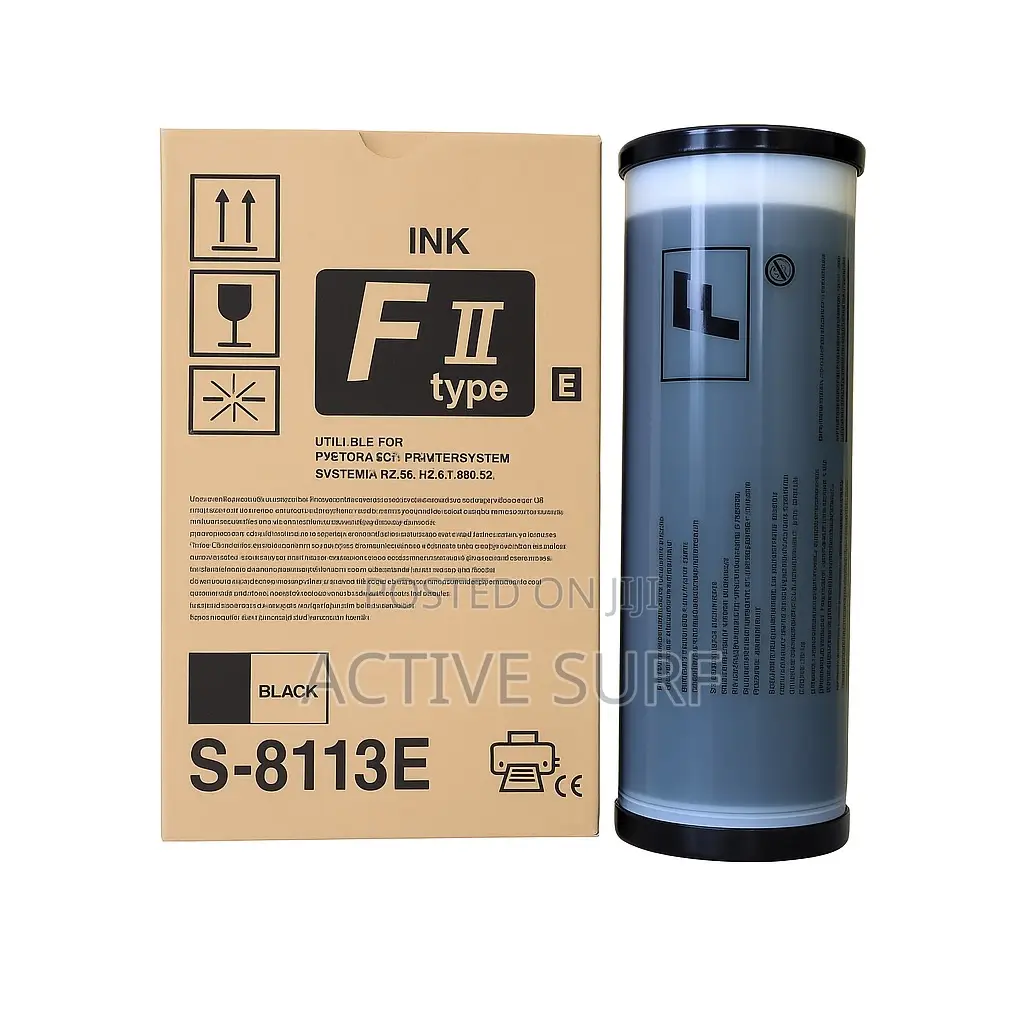 Compatible Riso Ink Sfii S-8113 E Silver