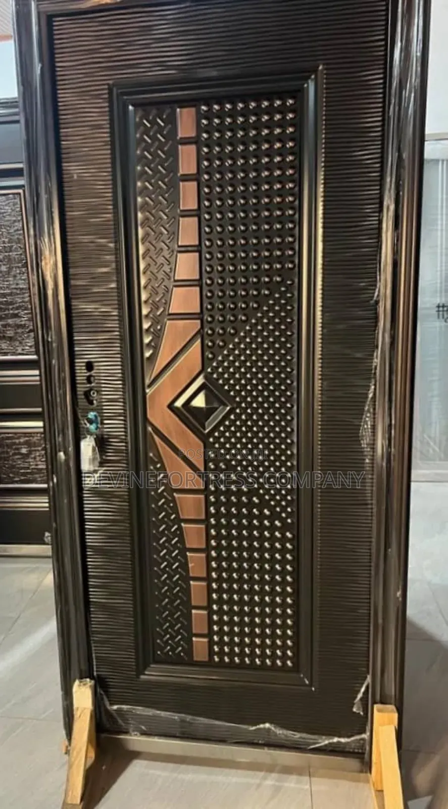 Quality Steel Anti Rust Security Door Single