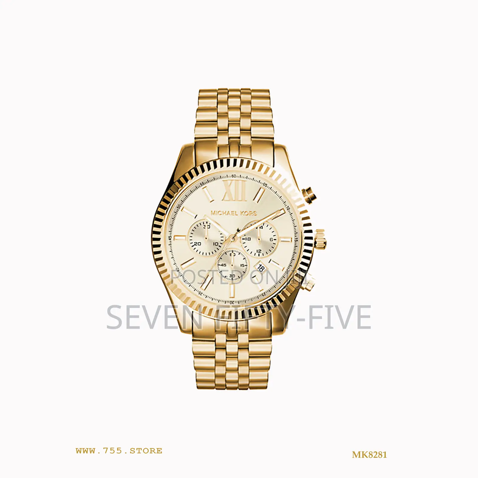 Men's Michael Kors Lexington Chronograph Watch Mk8281