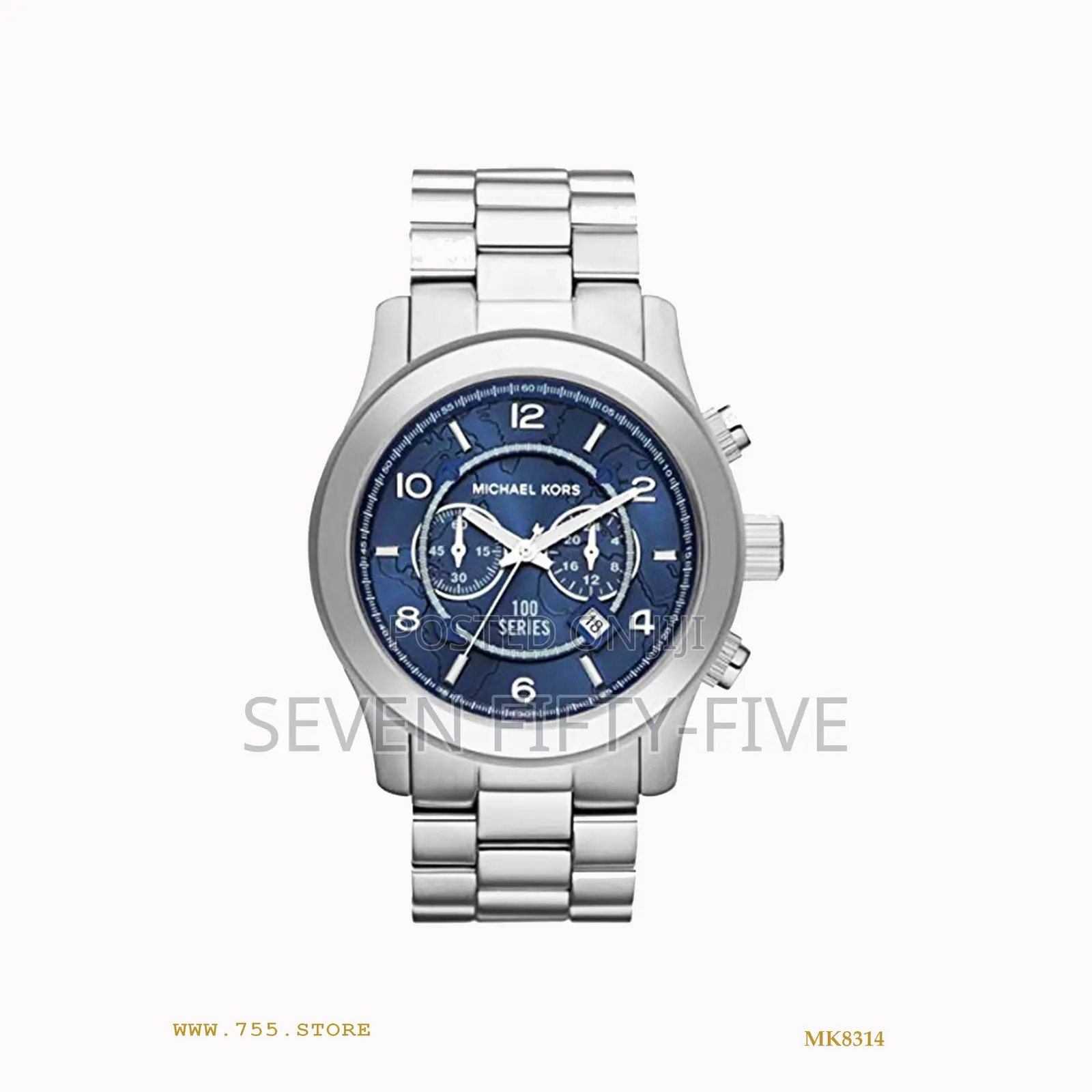 Michael Kors Hunger Quartz, Color Silver-Toned (Mk8314)