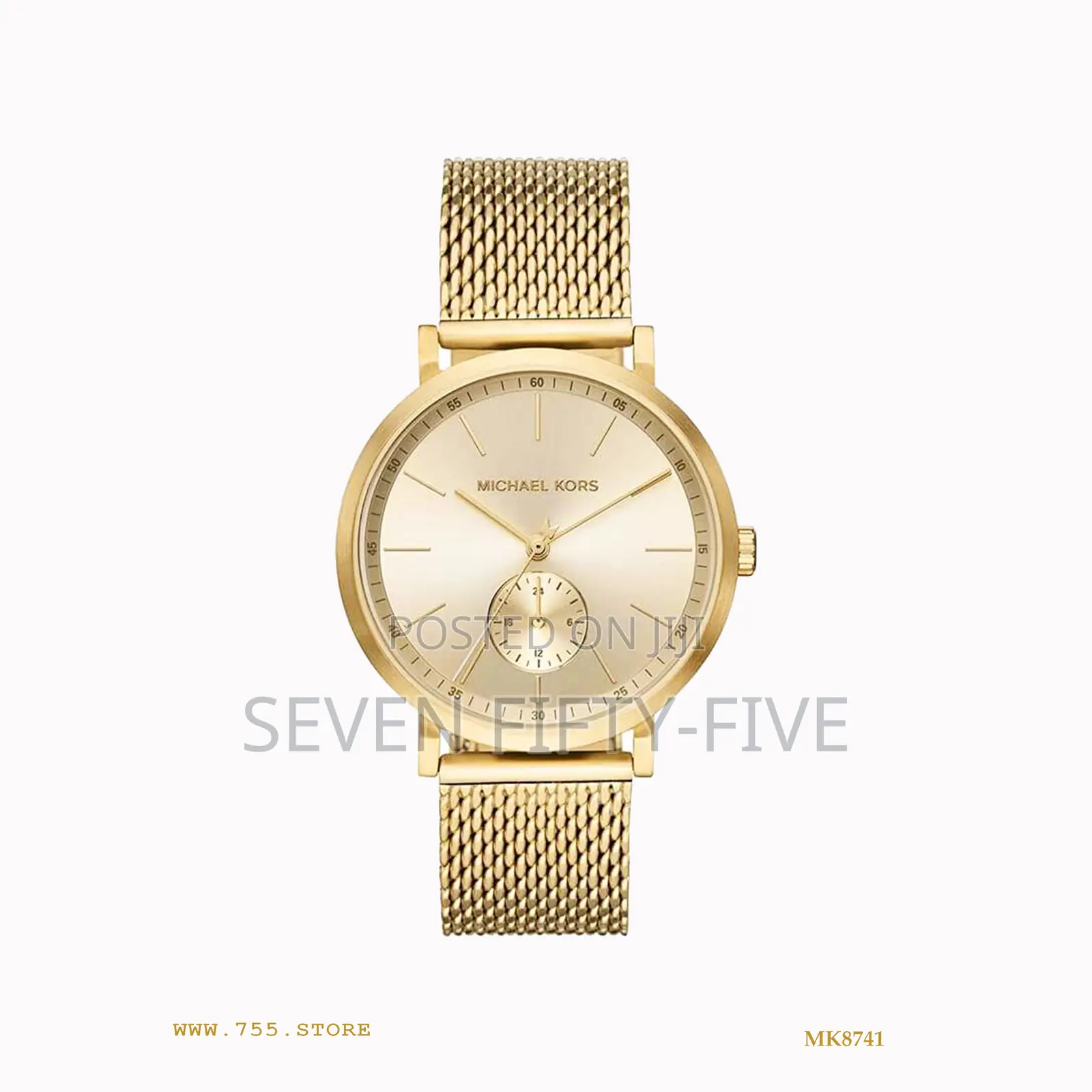 Michael Kors Mk8741 Irving Gold-Tone Chronograph Watch
