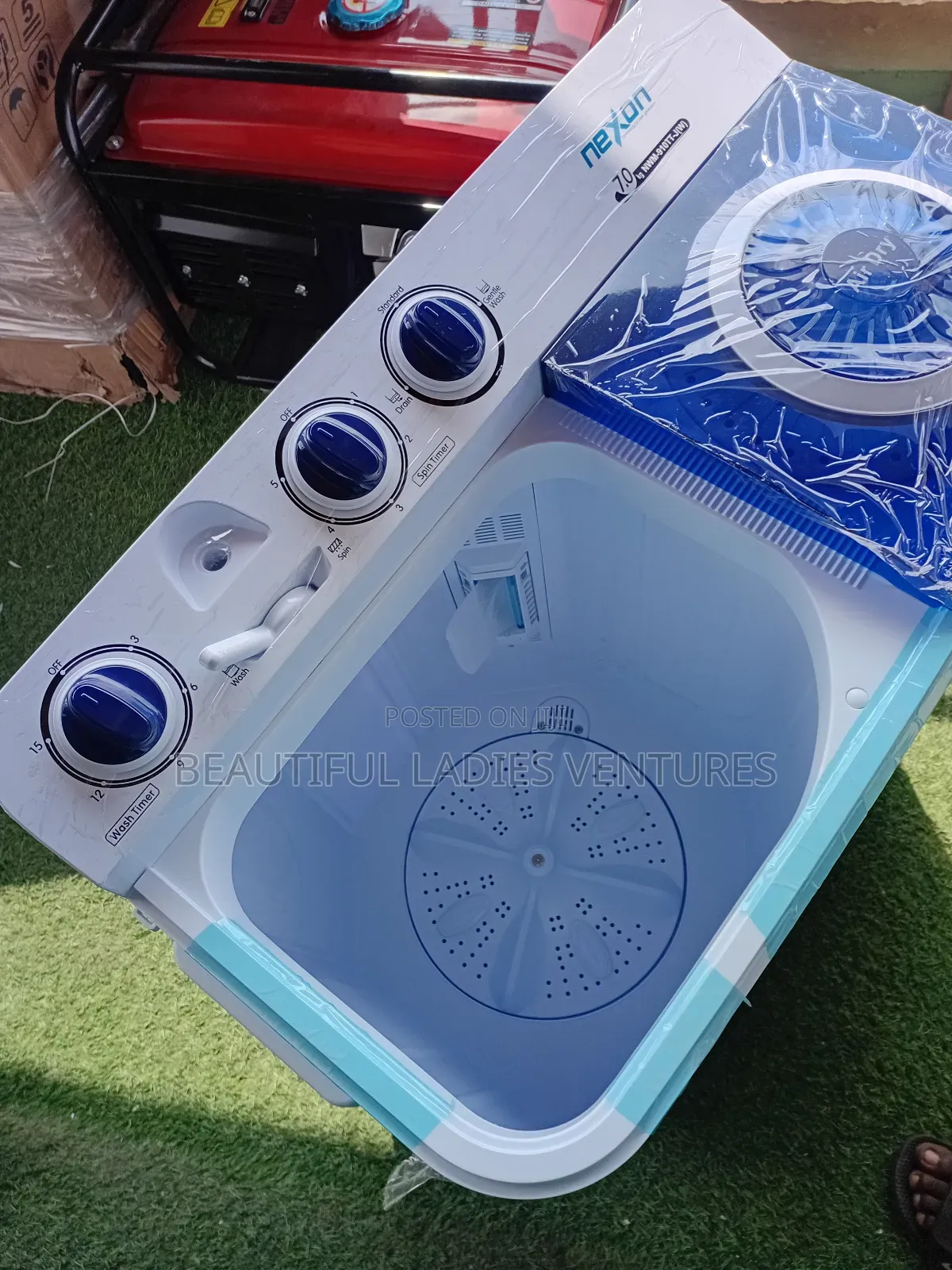 Fairly Used Washing Machine With Nexon 7kg Perfect Condition
