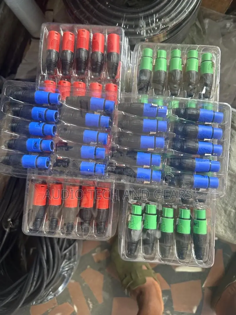 Canon Plugs (Male and Female)