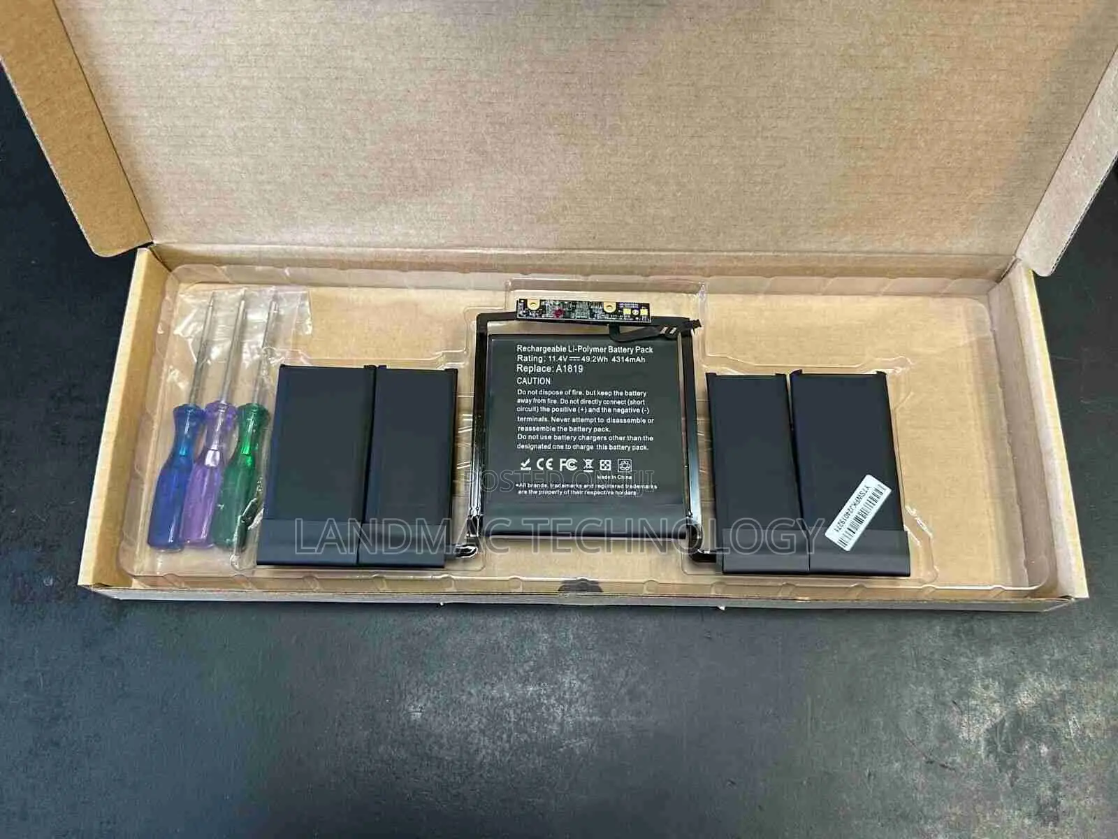 A1706 A1819 Laptop Battery Macbook Pro