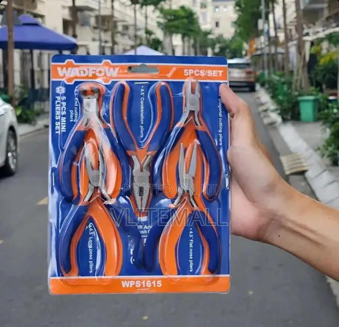 Wadfow 5 Pieces Mini Plier Set - Wps1615