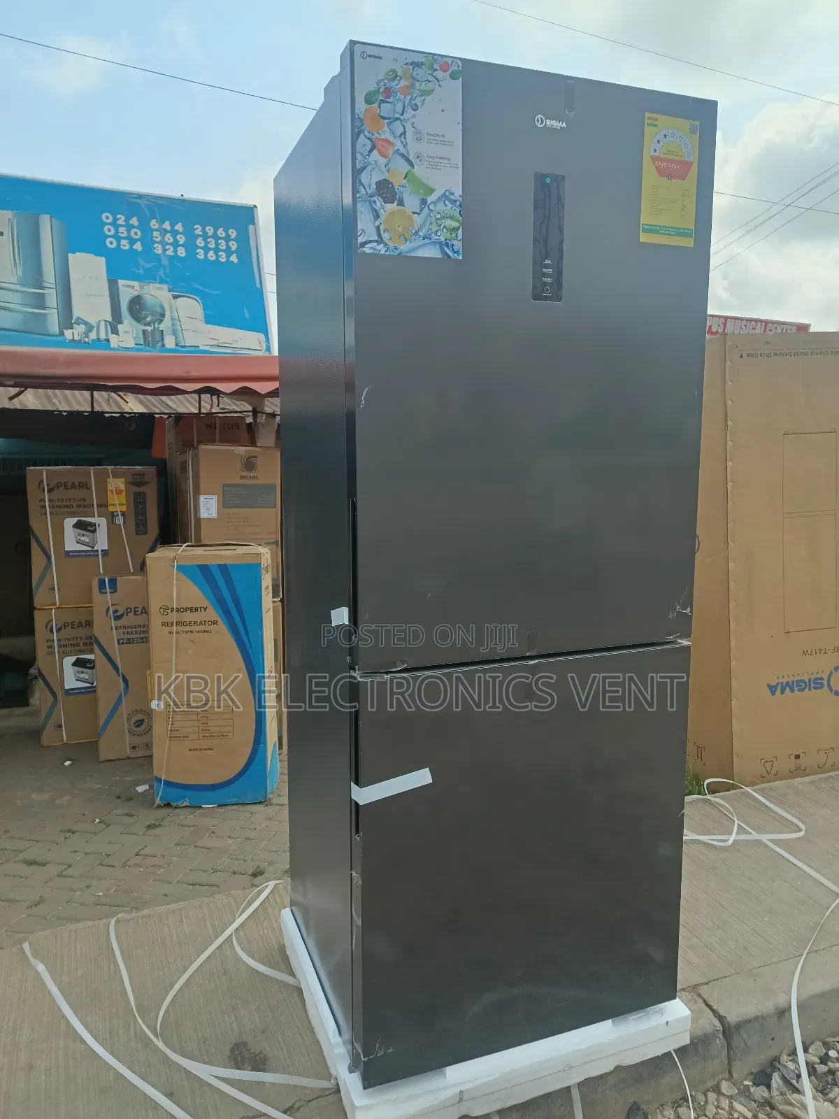 Sigma 420ltr Double Door Refrigerator
