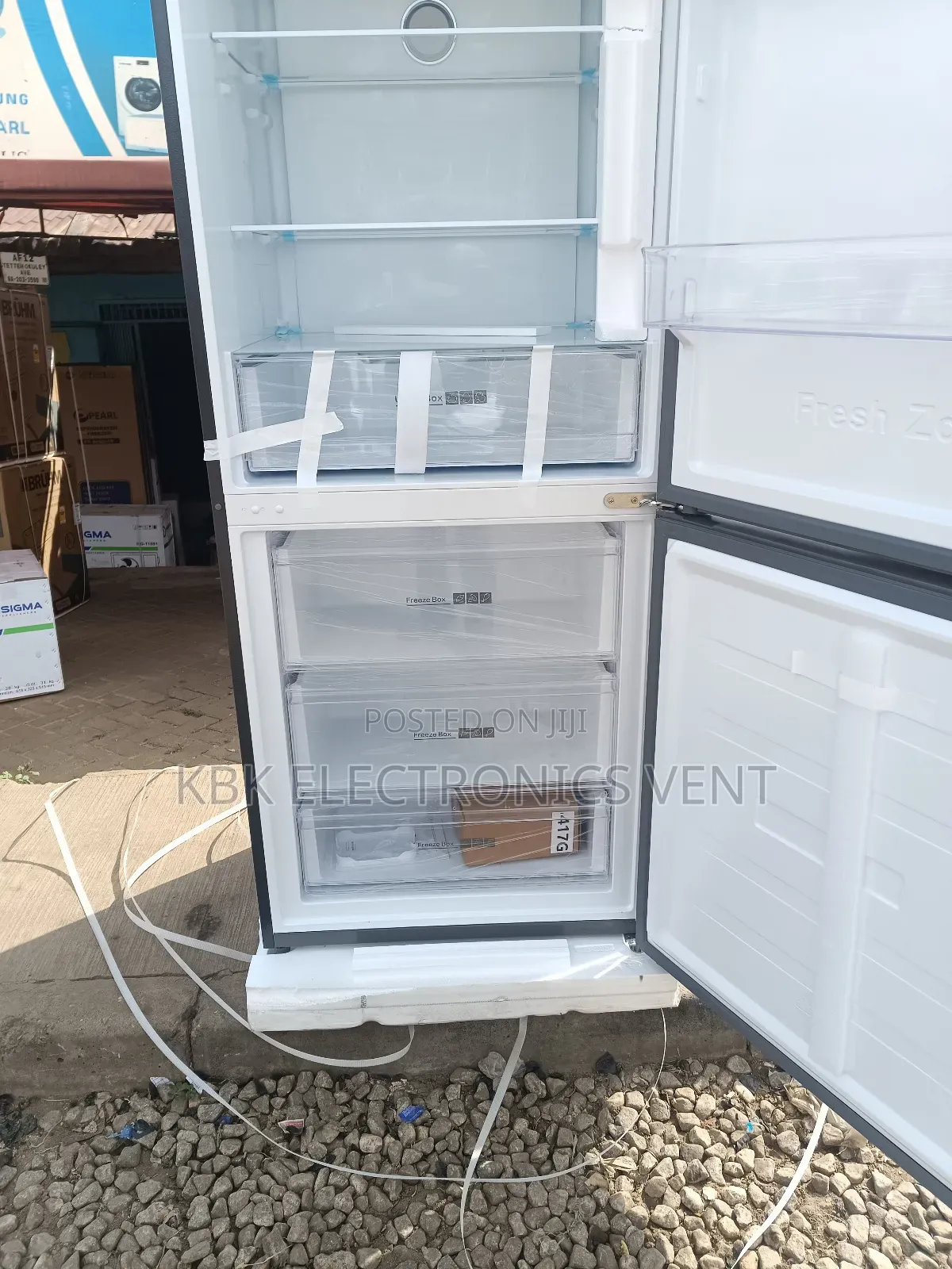 Sigma 420ltr Double Door Refrigerator