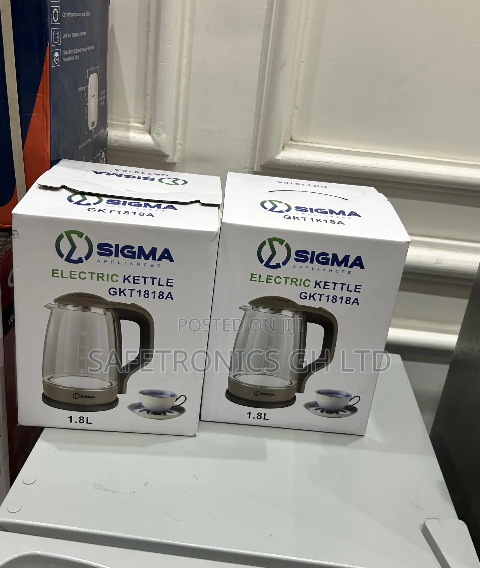 Get Essential 1.8 Liters Sigma Electric Gkt18181a Water Kettle