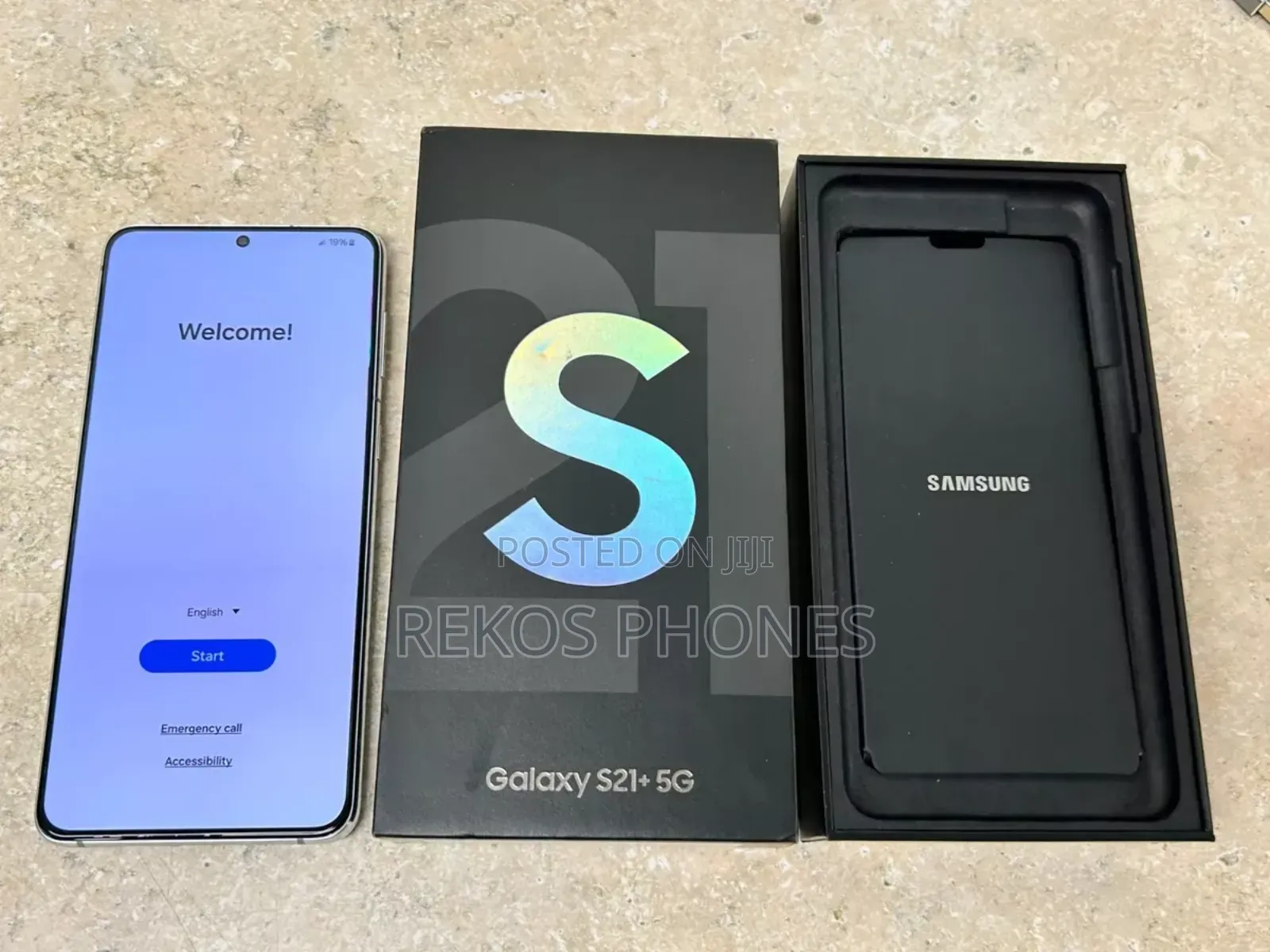 New Samsung Galaxy S21+ 5G 256 GB White