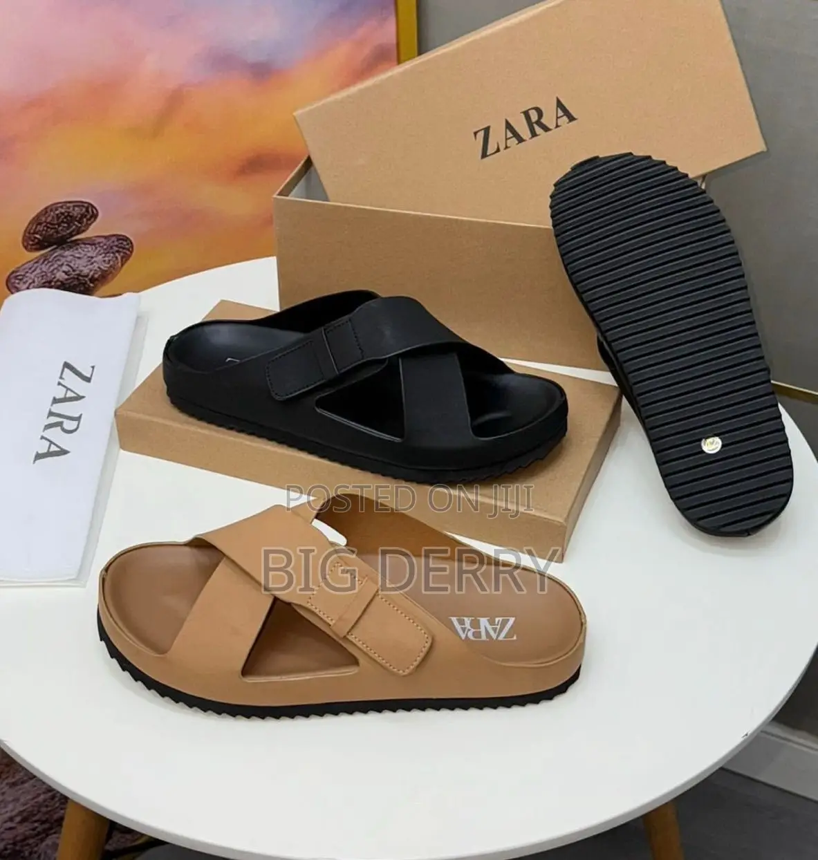 Zara Cross Slides