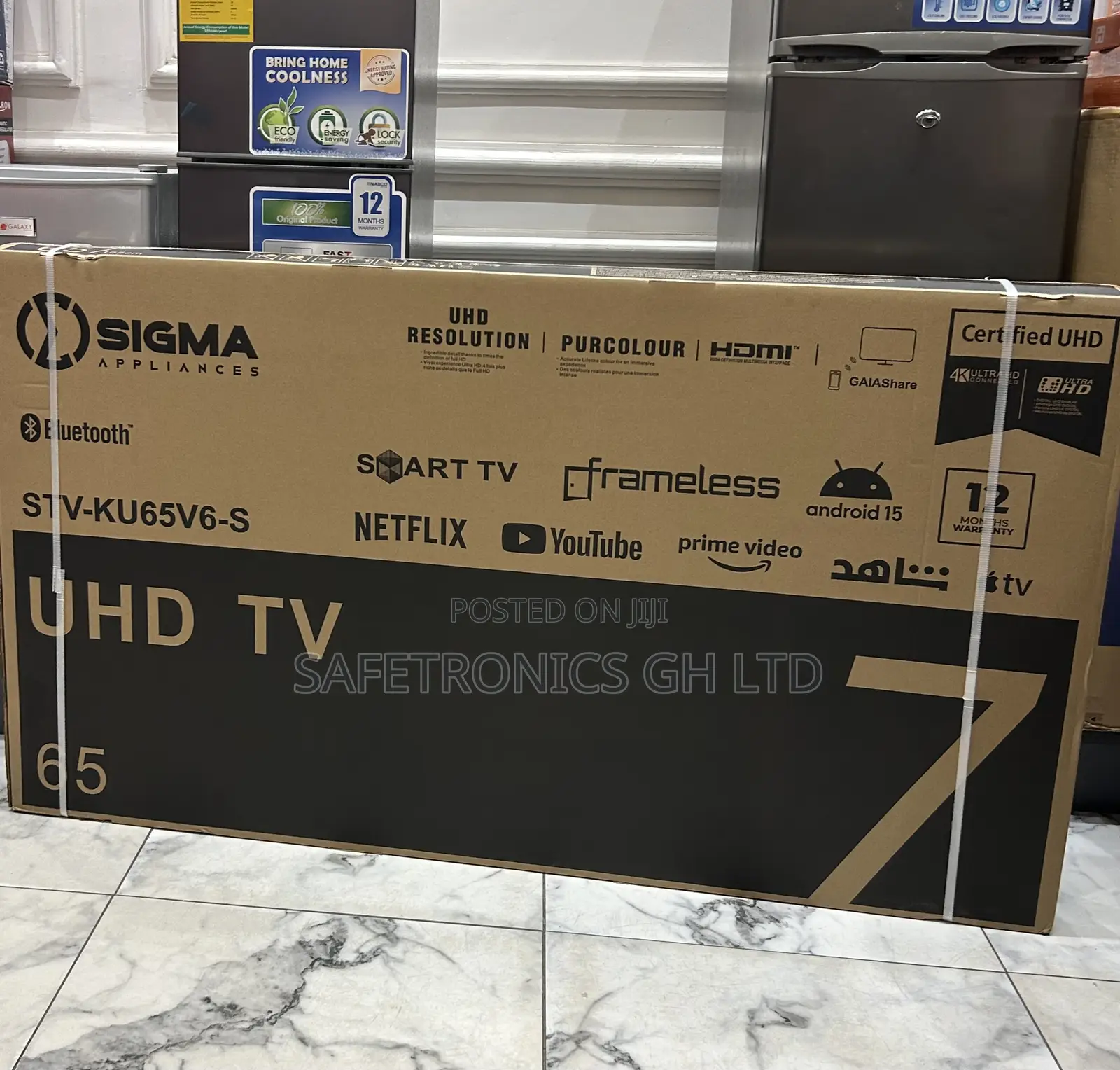 Trust Affordable Sig-Ku65v6-S 65 Inch Smart Uhd Sigma Led Tv