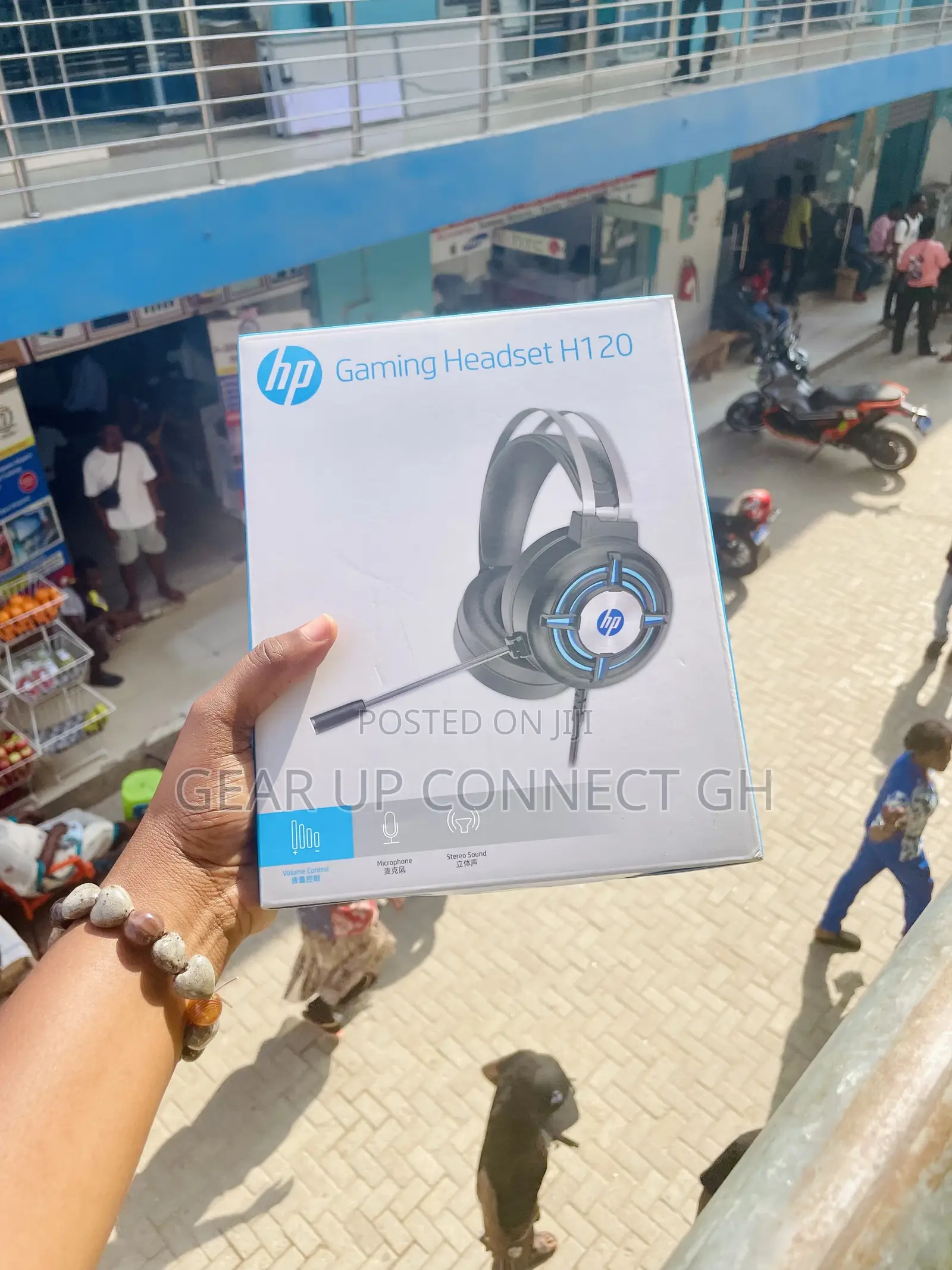 Hp Gaming Headphone H120 Lighting Design