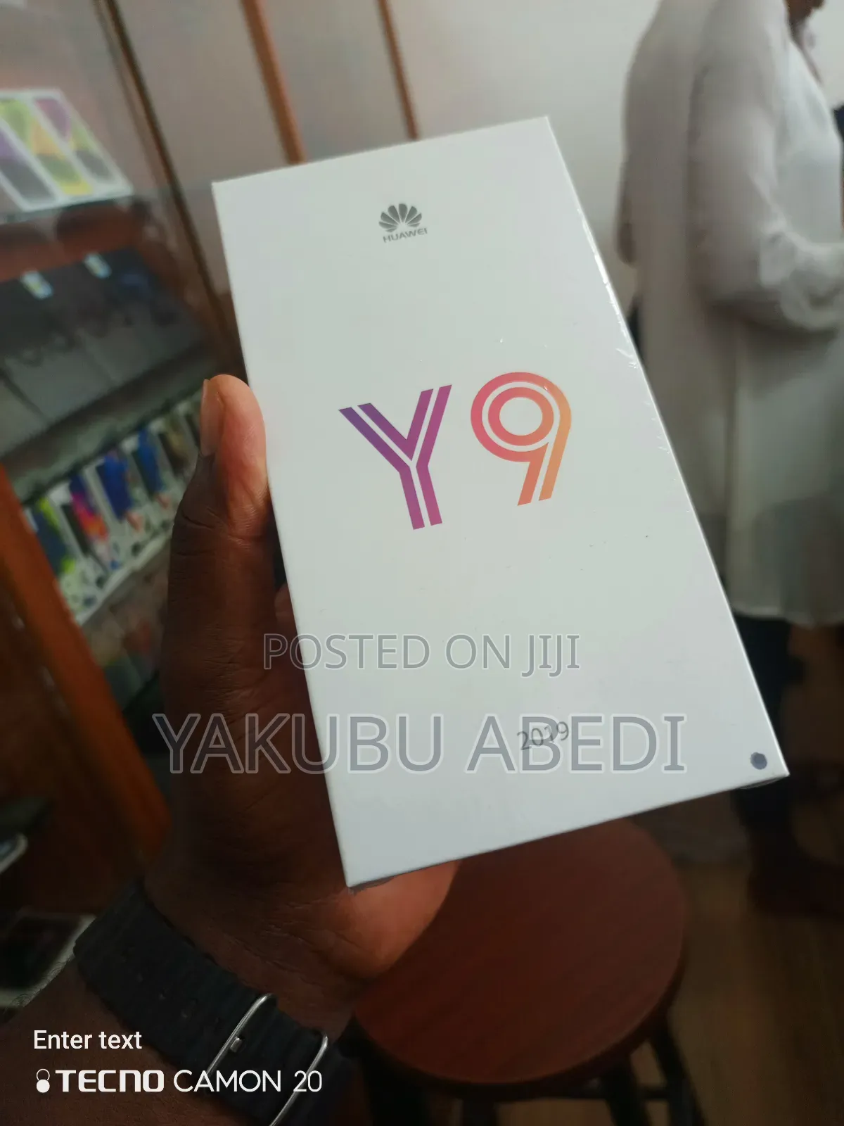 New Huawei Y9 2019 128 GB Black