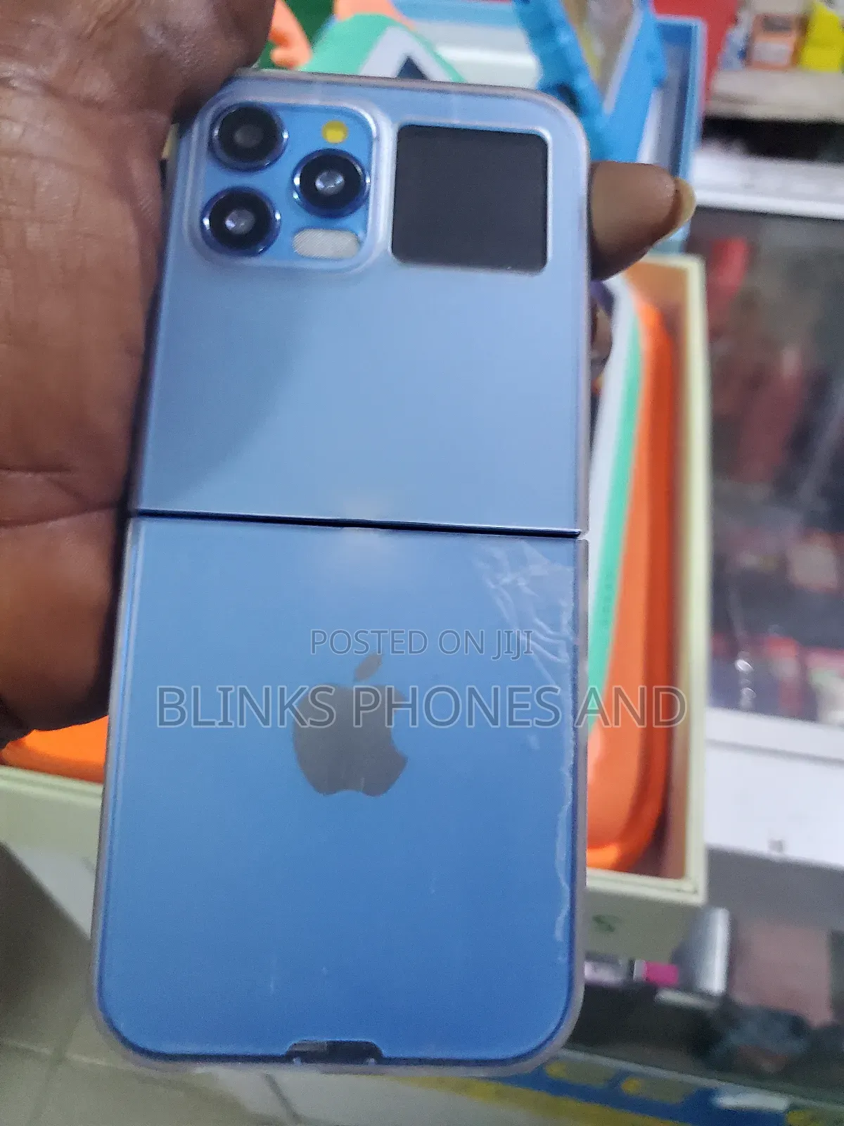 New Mobile Phone Blue