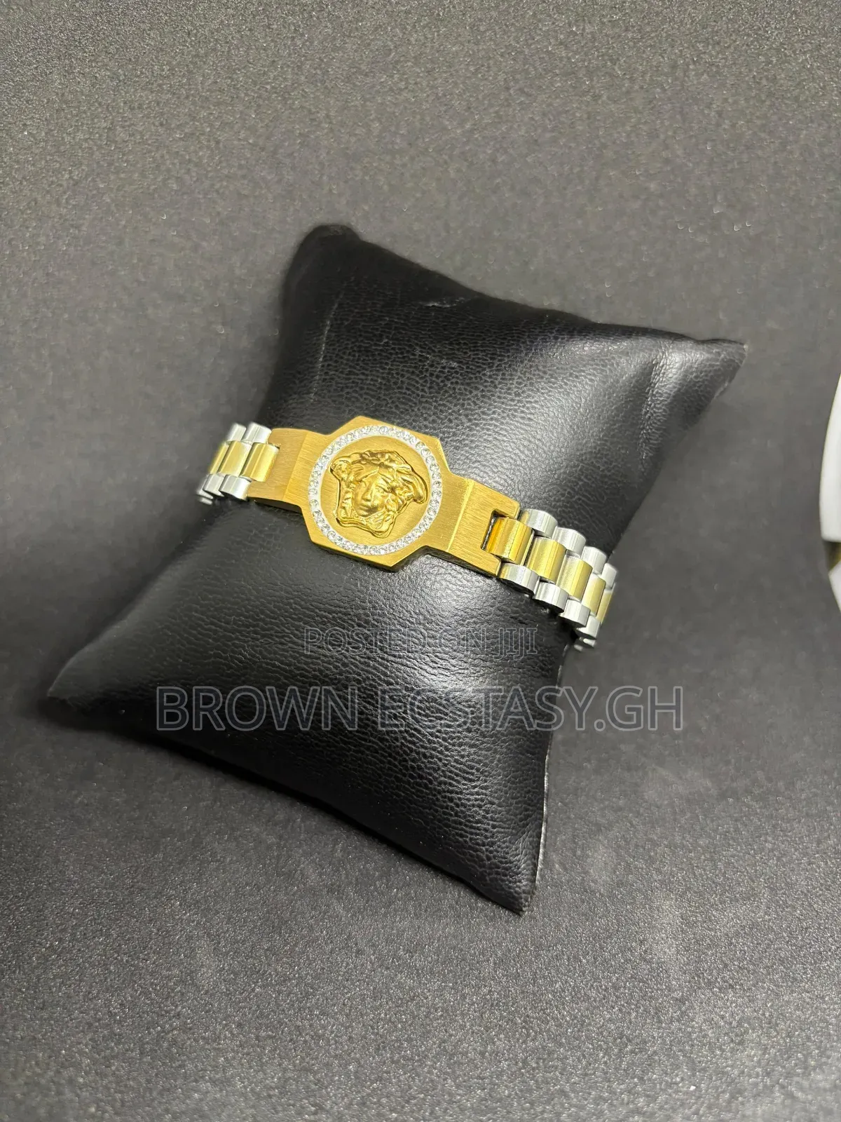 Versace Bracelet With Round Centerpiece