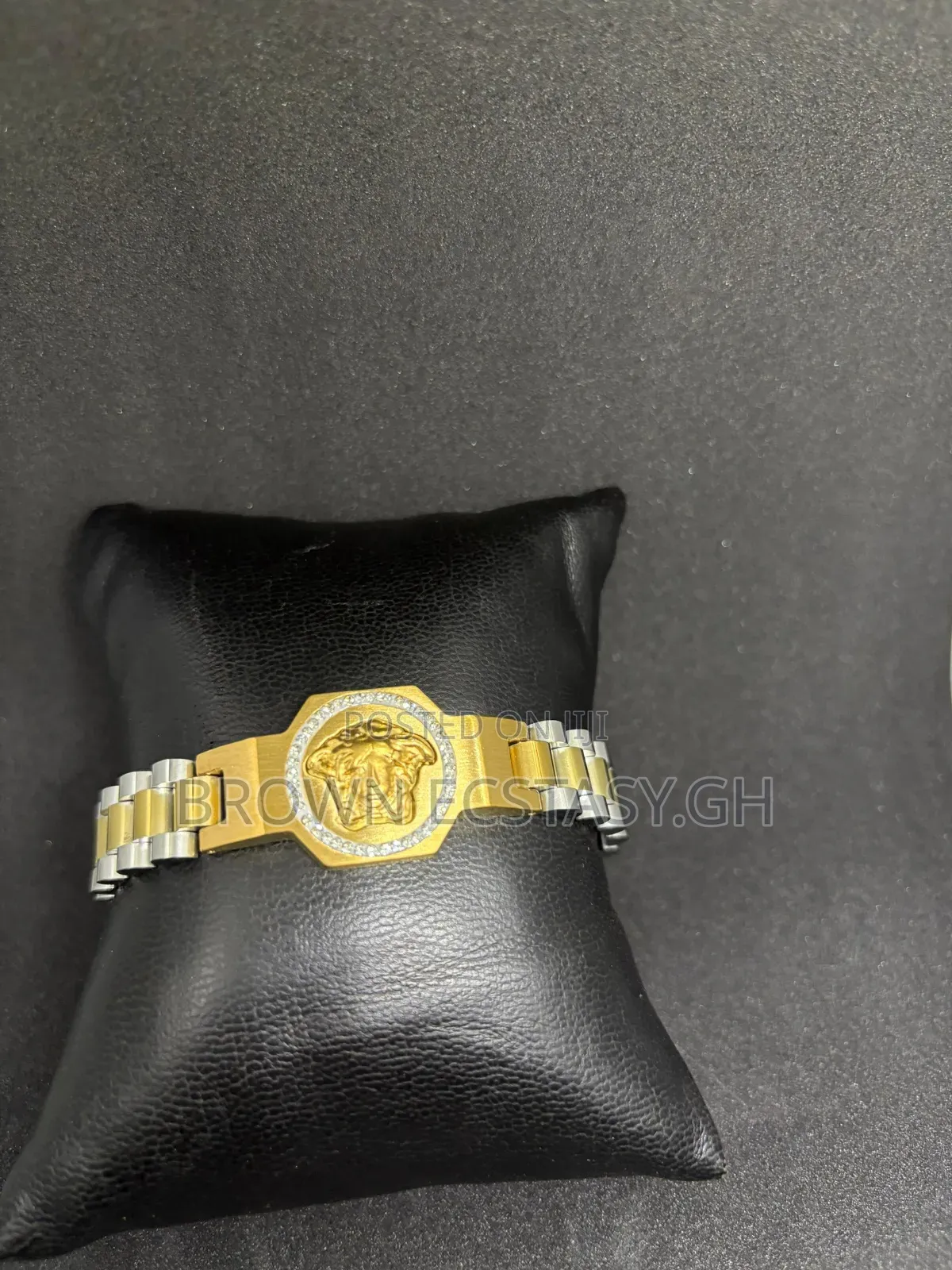 Versace Bracelet With Round Centerpiece