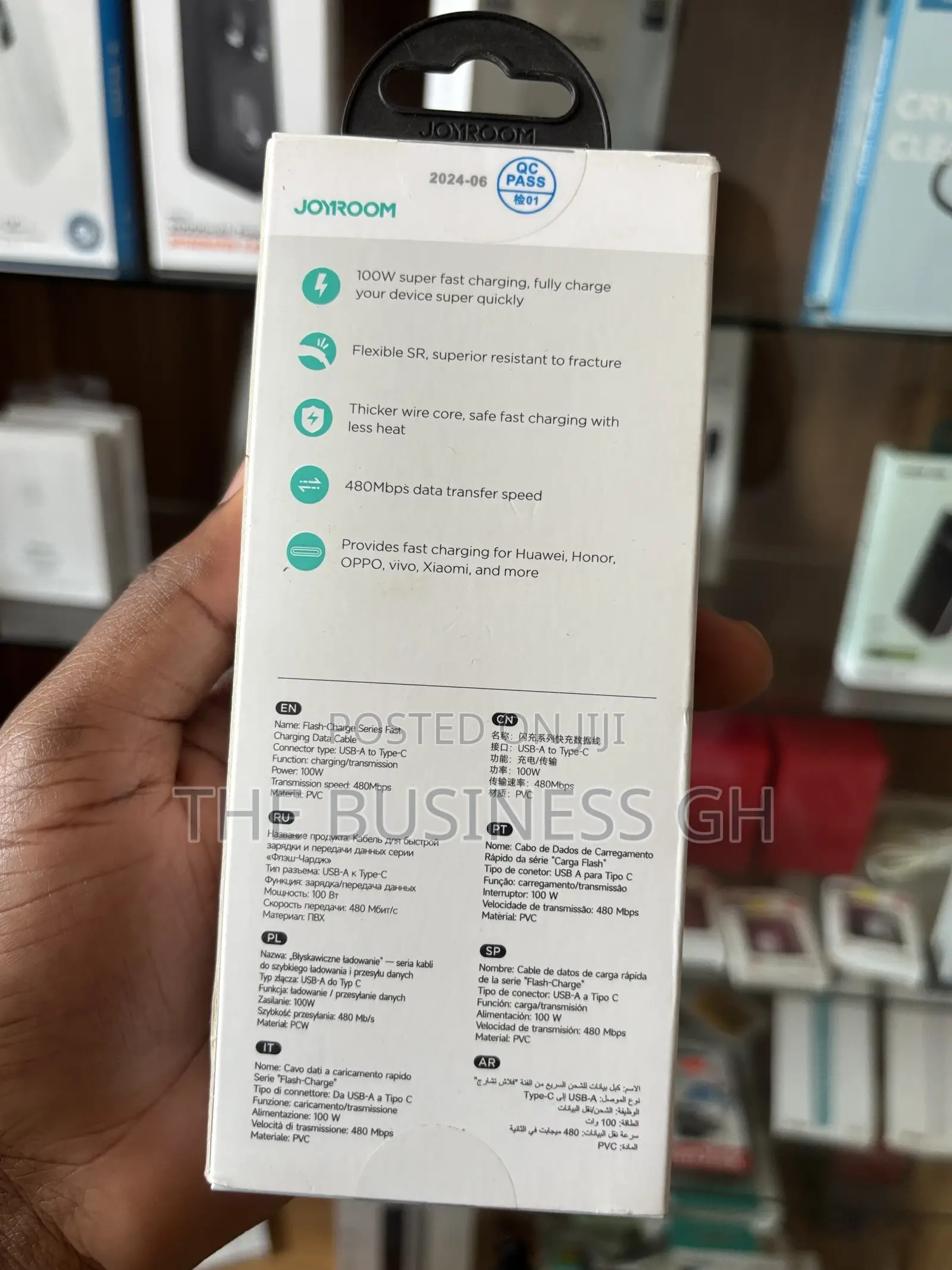 Joyroom Usb a to C Cable, Cord or Charger