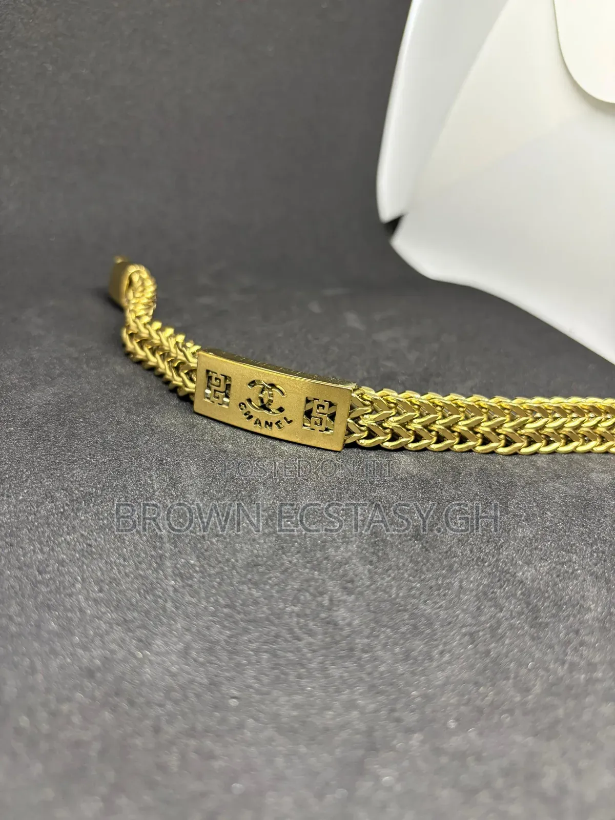 Chanel Thick Chain Bracelet