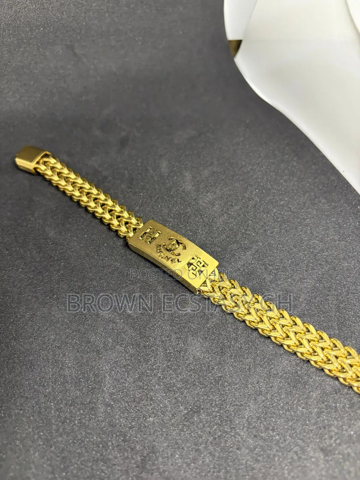 Chanel Thick Chain Bracelet