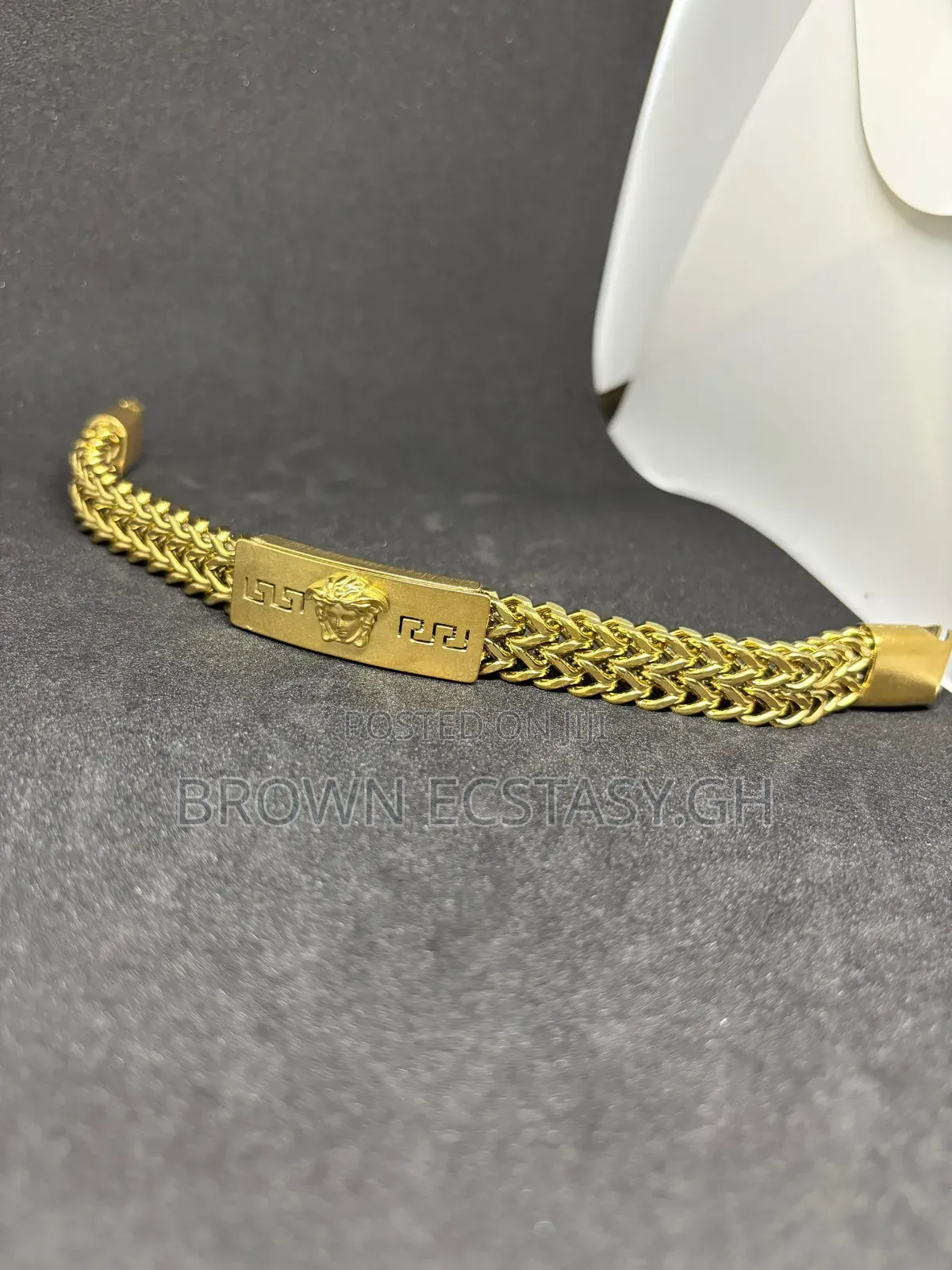 Versace Thick Chain Bracelet