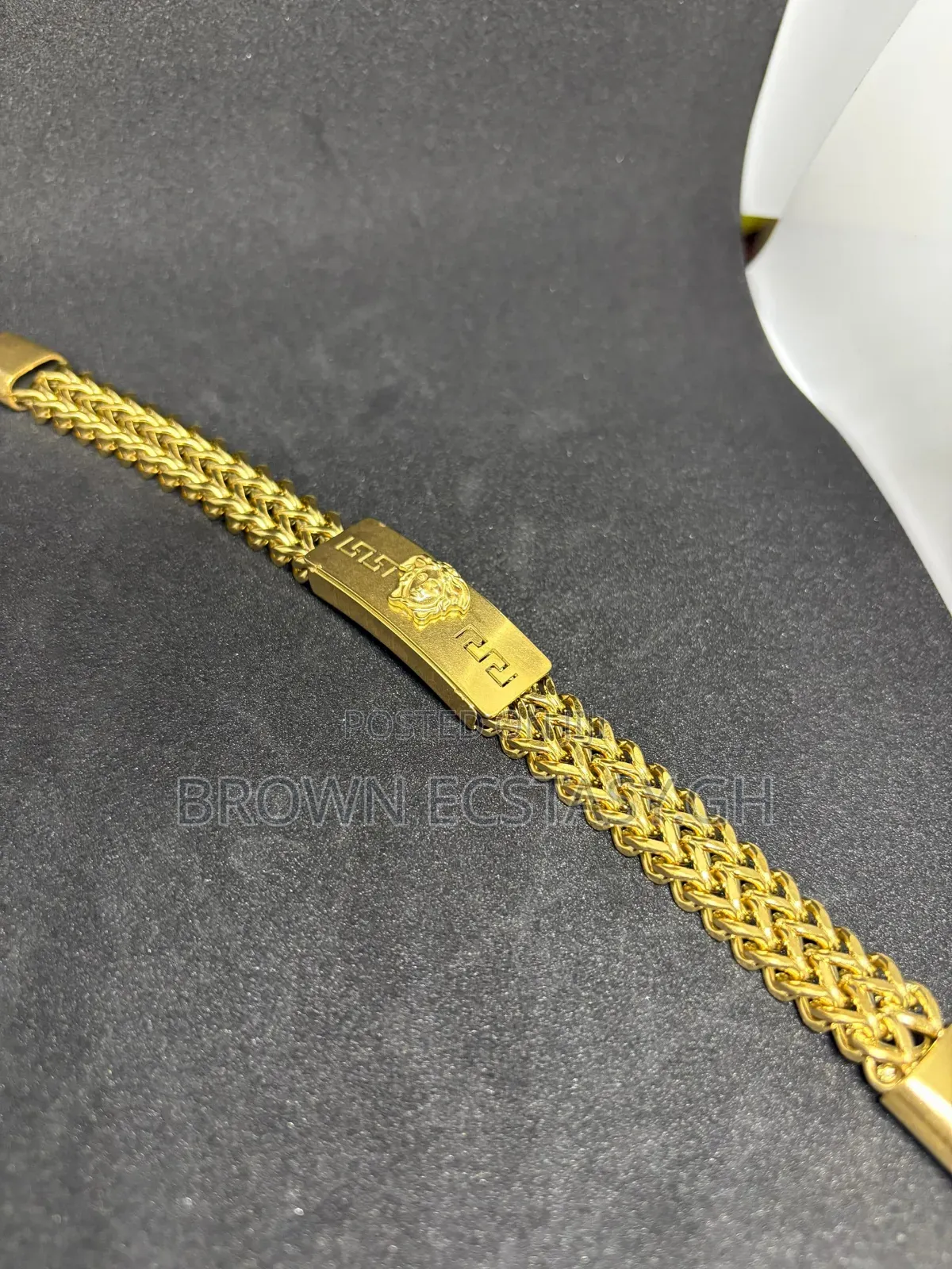 Versace Thick Chain Bracelet