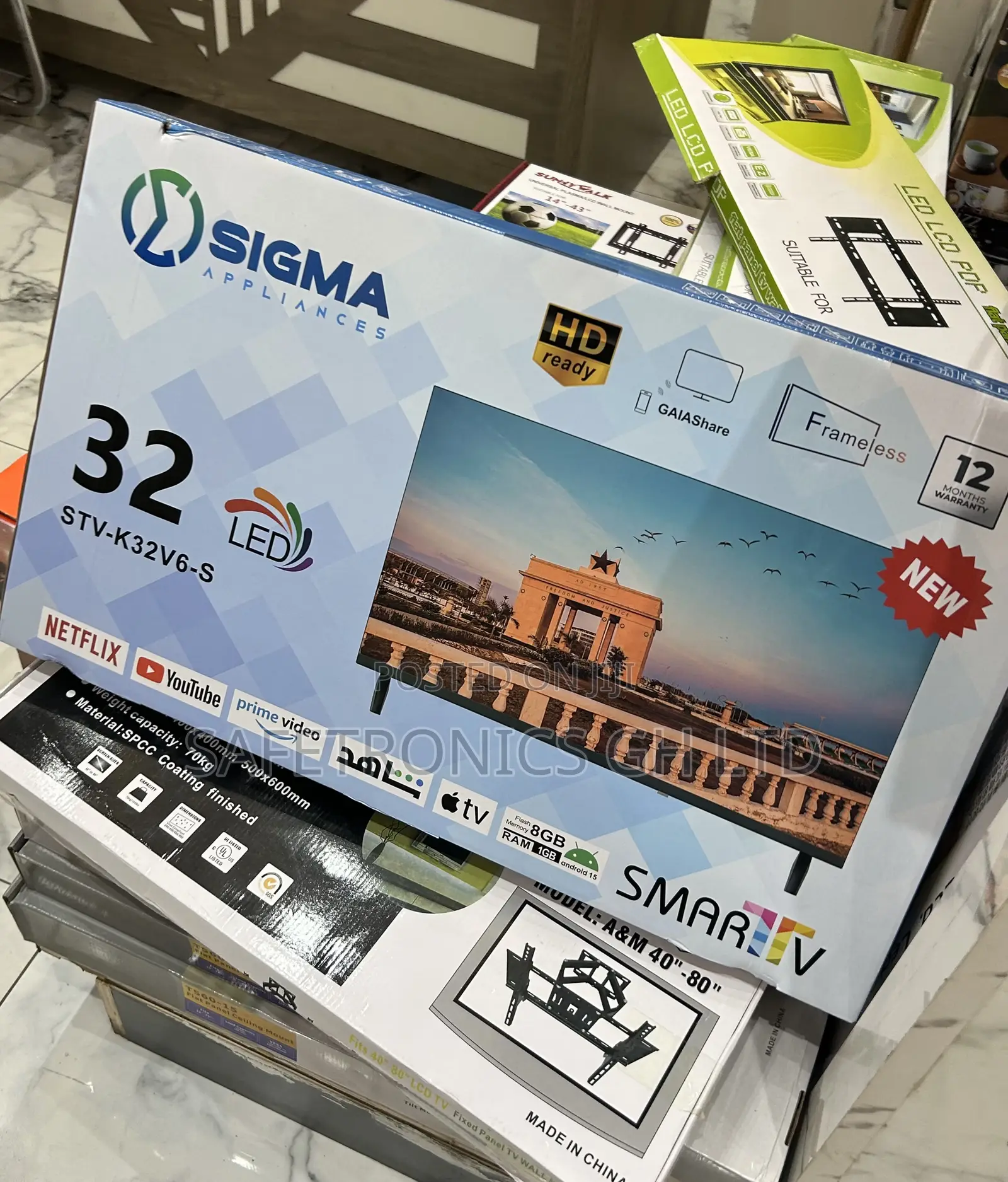 Shop New Exclusive Smart Full Hd Led 32 Inch Sig-K32v6-S Sigma Tv