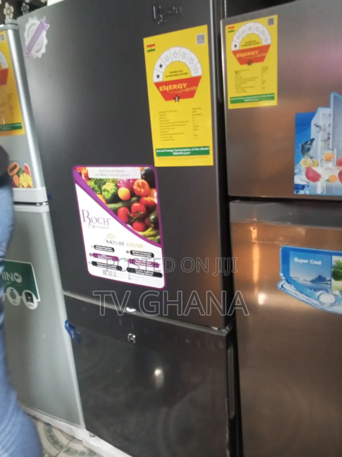 Roch Fridge With Down Freezer 117l