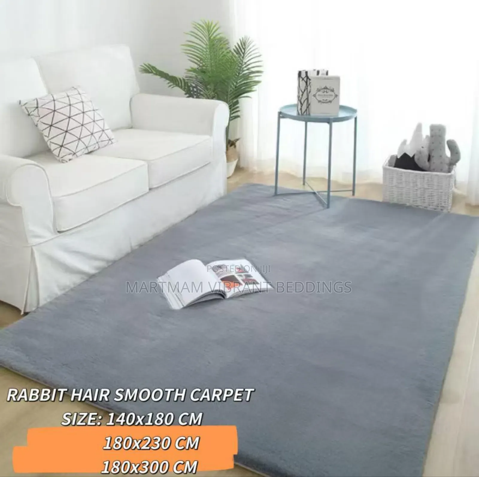 Rabbit Hair Smooth Carpets