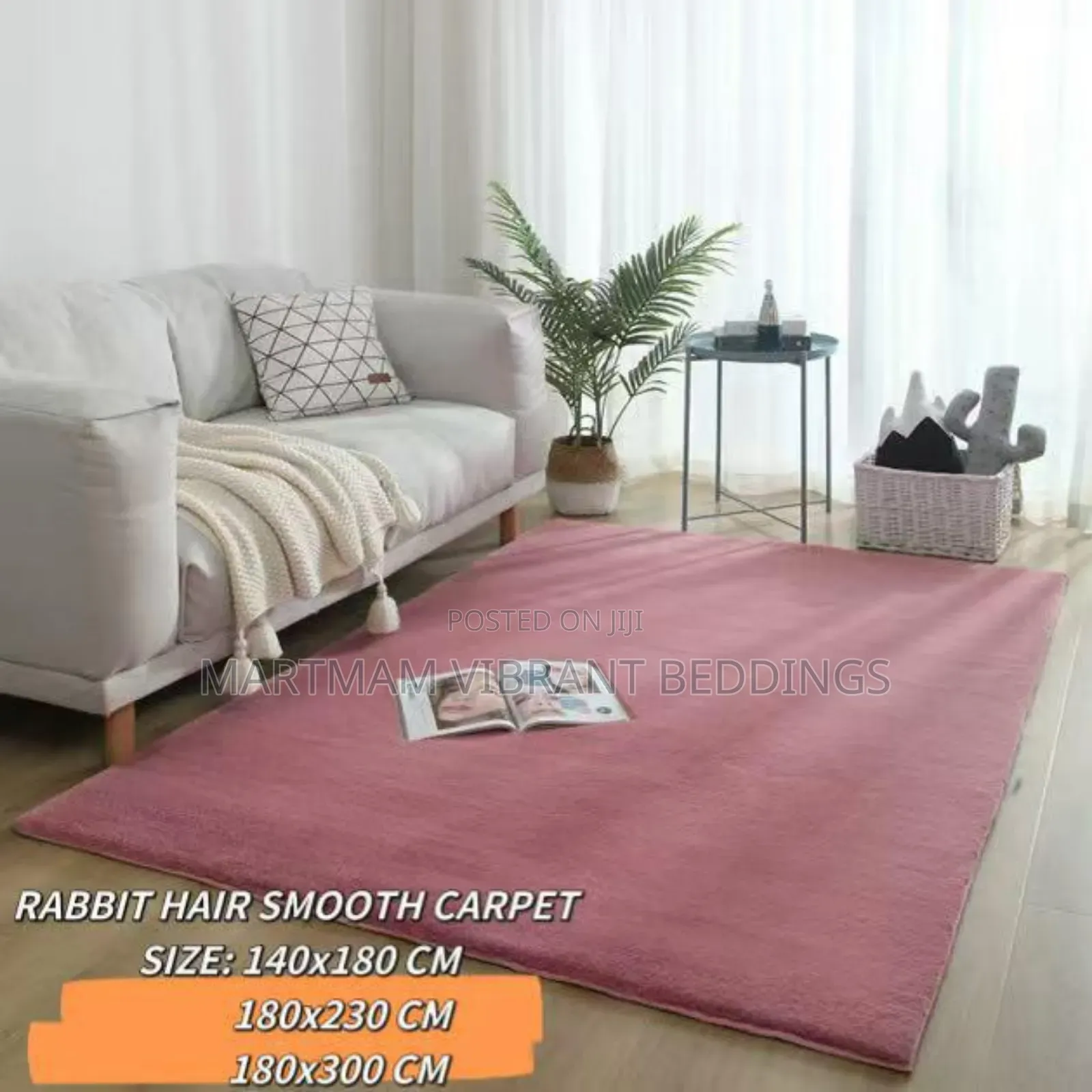 Rabbit Hair Smooth Carpets