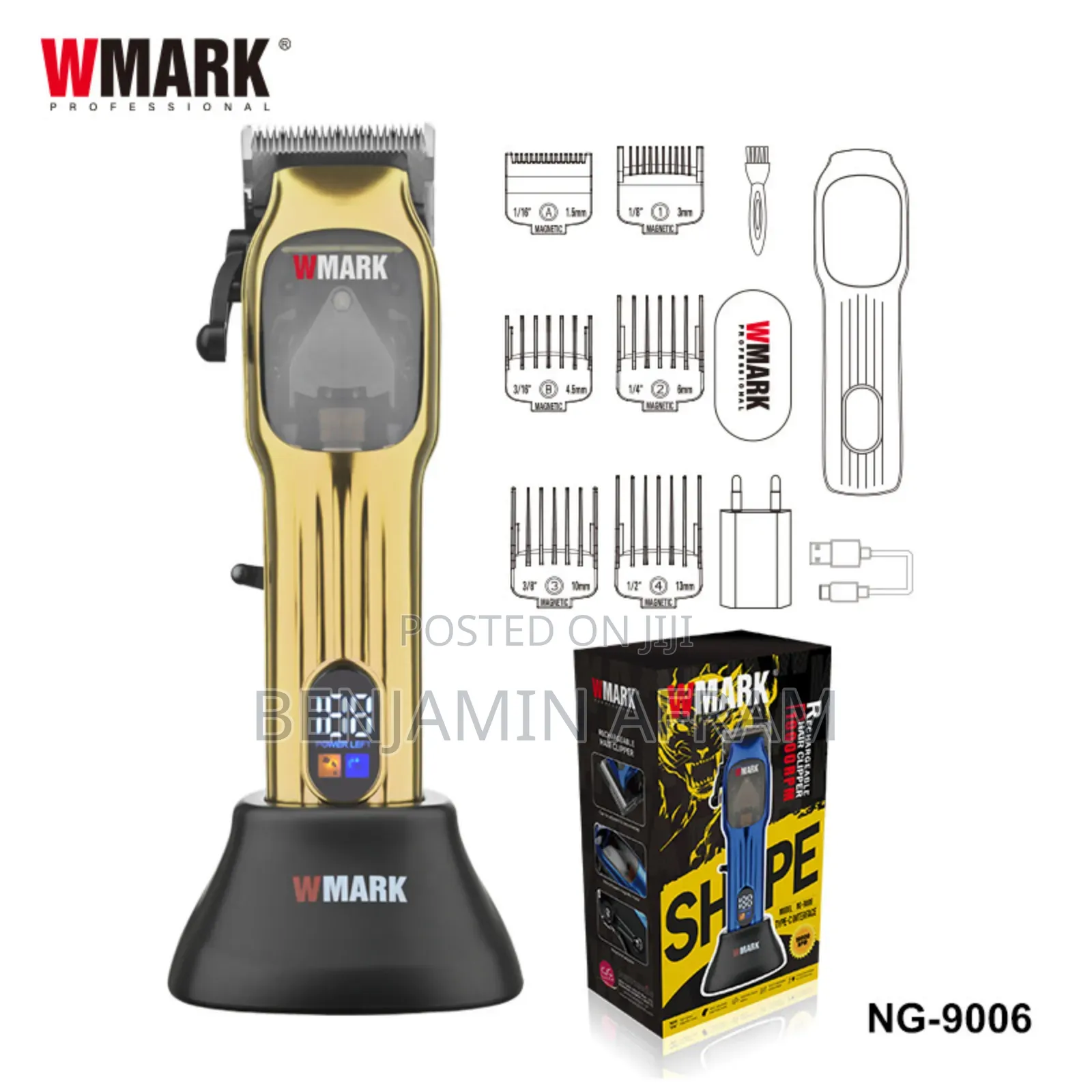 Wmark Sharp Razor Barbering Machine Ng-9006