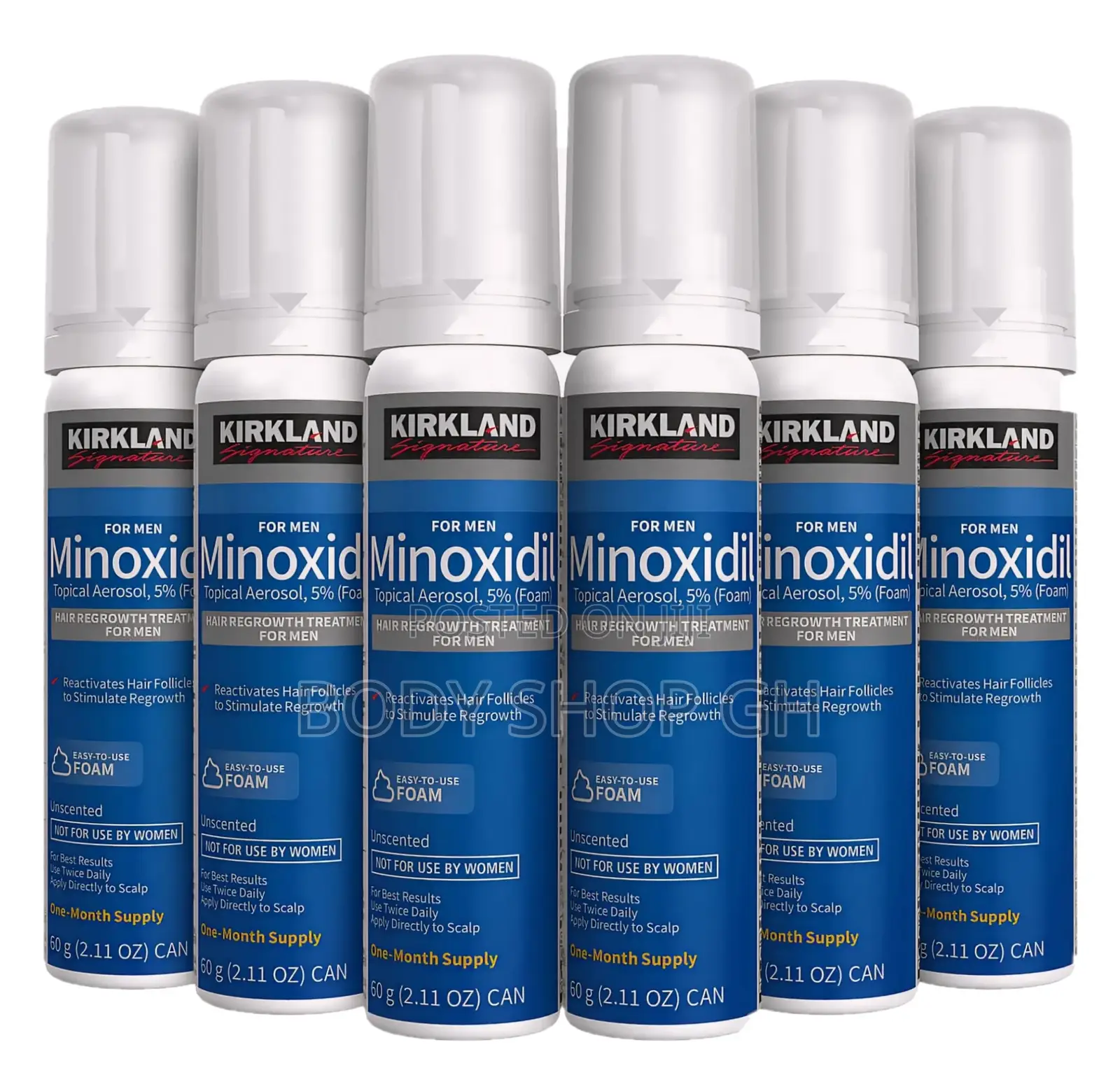 Kirkland Signature- Kirkland Minoxidil Foam Hair Regrowth Treatment