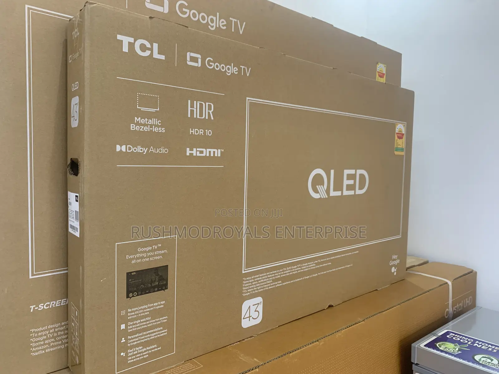 TCL 43s5k: Qled FHD Google Tv With Dolby Audio
