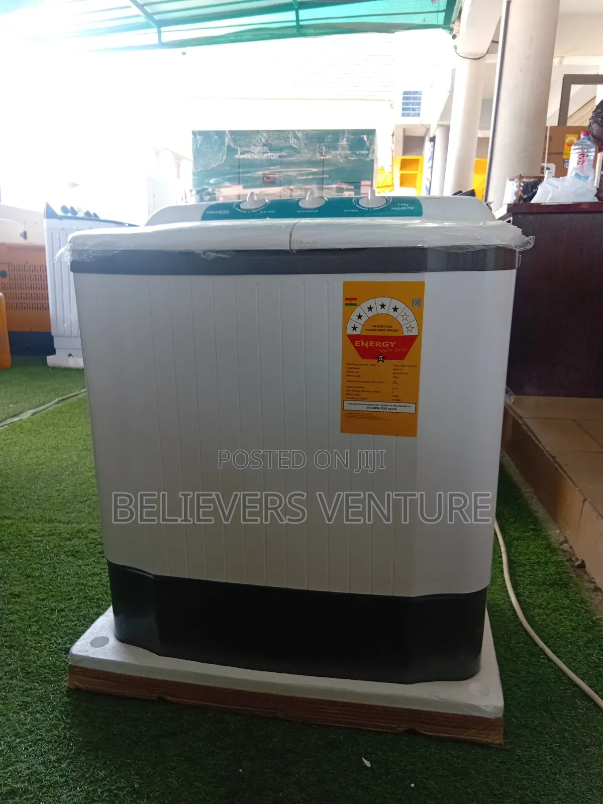 N*Asc*O Washing Machine Top Load 5kg Nasco Wa_sh-Ing Mac_hin-E