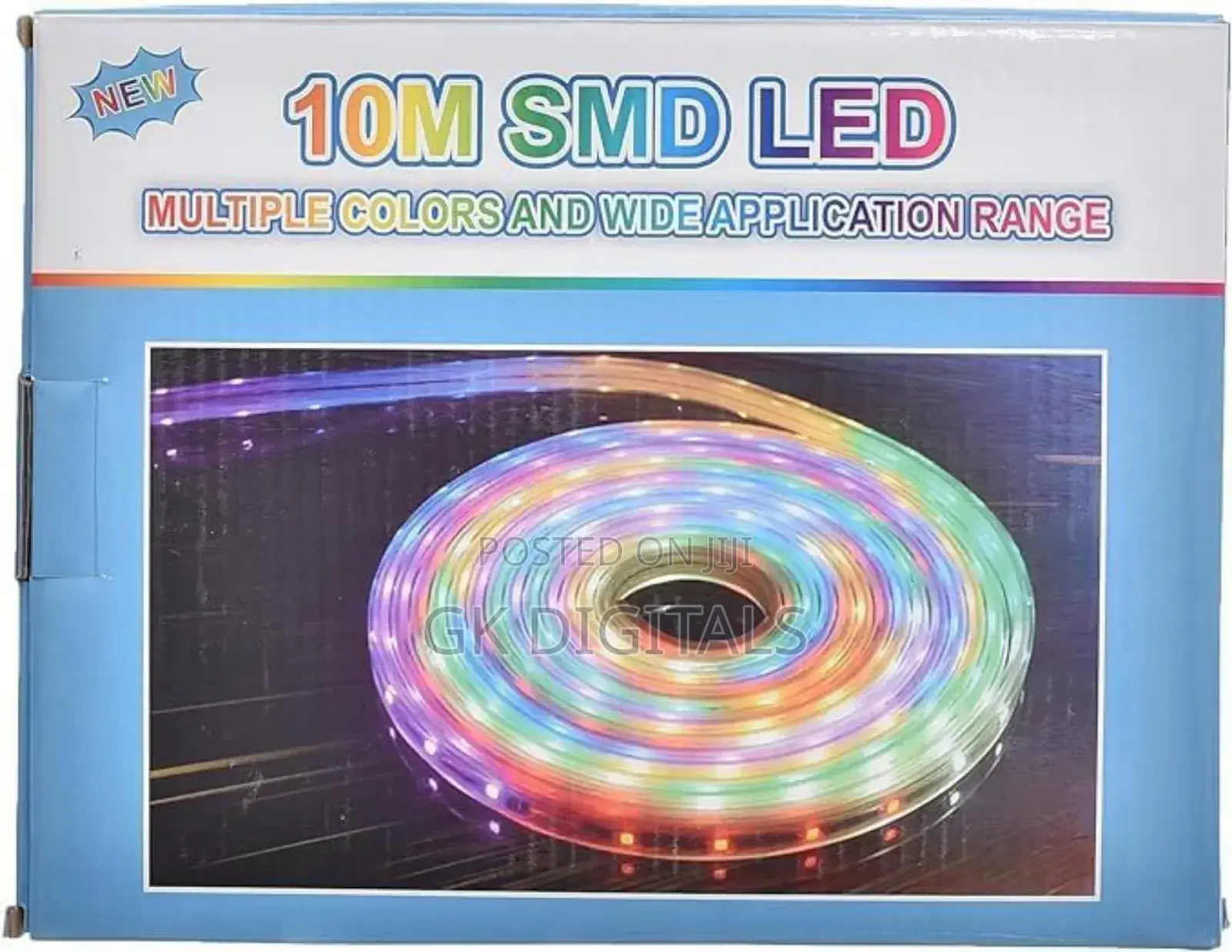 10m RGB Led Strip Light - Multicolor SMD Highlight Decoration Lighting