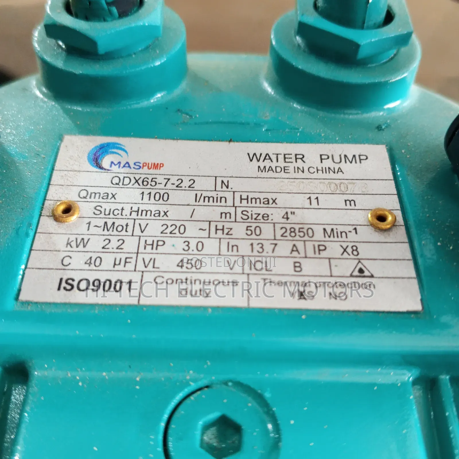 3hp 4 Inches Sewage Water Pump
