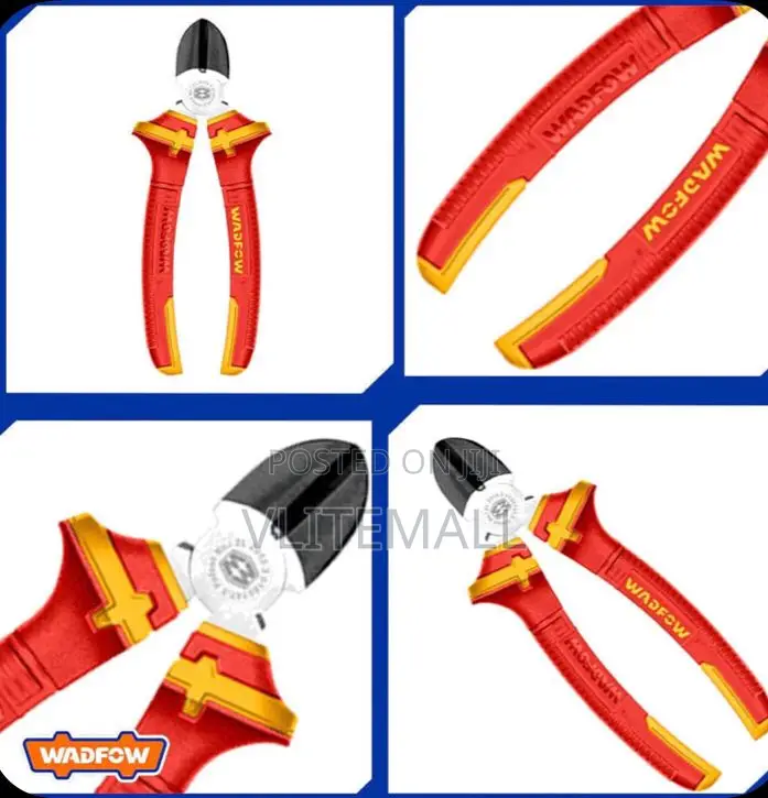 Wadfow 6" Insulated Diagonal Cutting Plier - Wpl3936