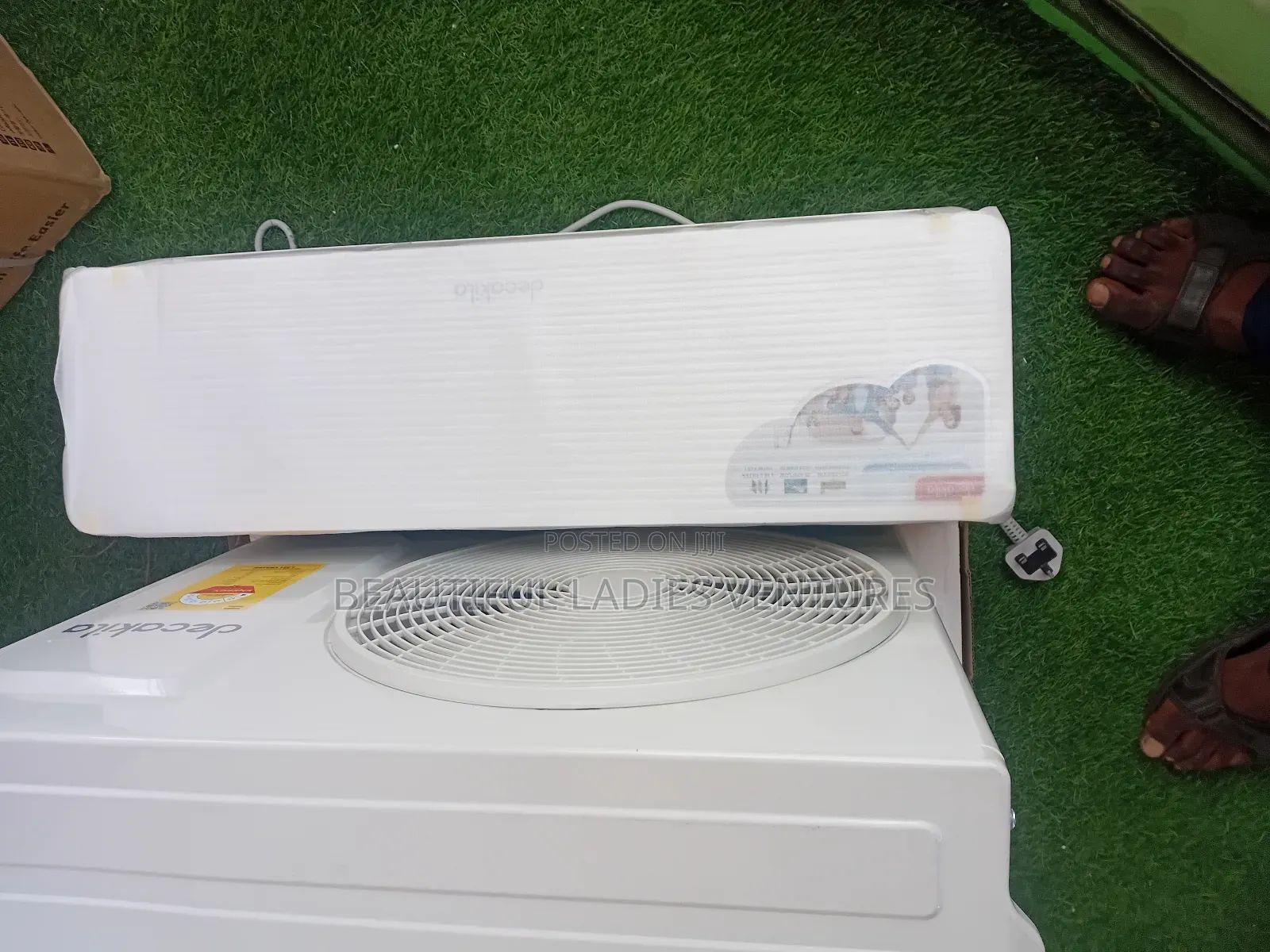 Decakila 1.5hp Air Condition Keeps You Cool and Relaxed All Day Long.”