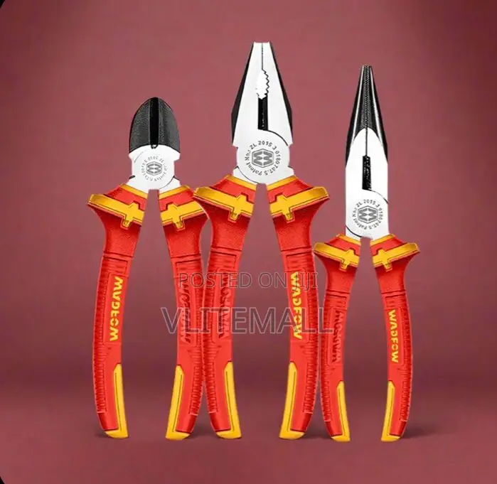 Wadfow 3 Pieces Insulated Plier Set - Wps0633