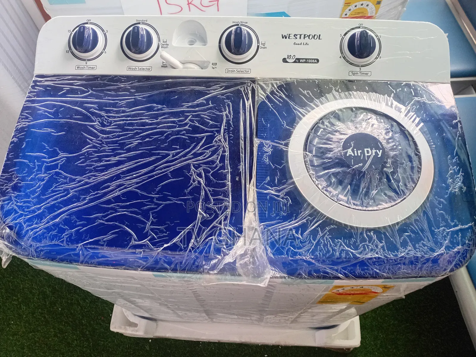 7. **Westpool 10kg Washing Machine – Gentle on Clothes, Tough on Dirt