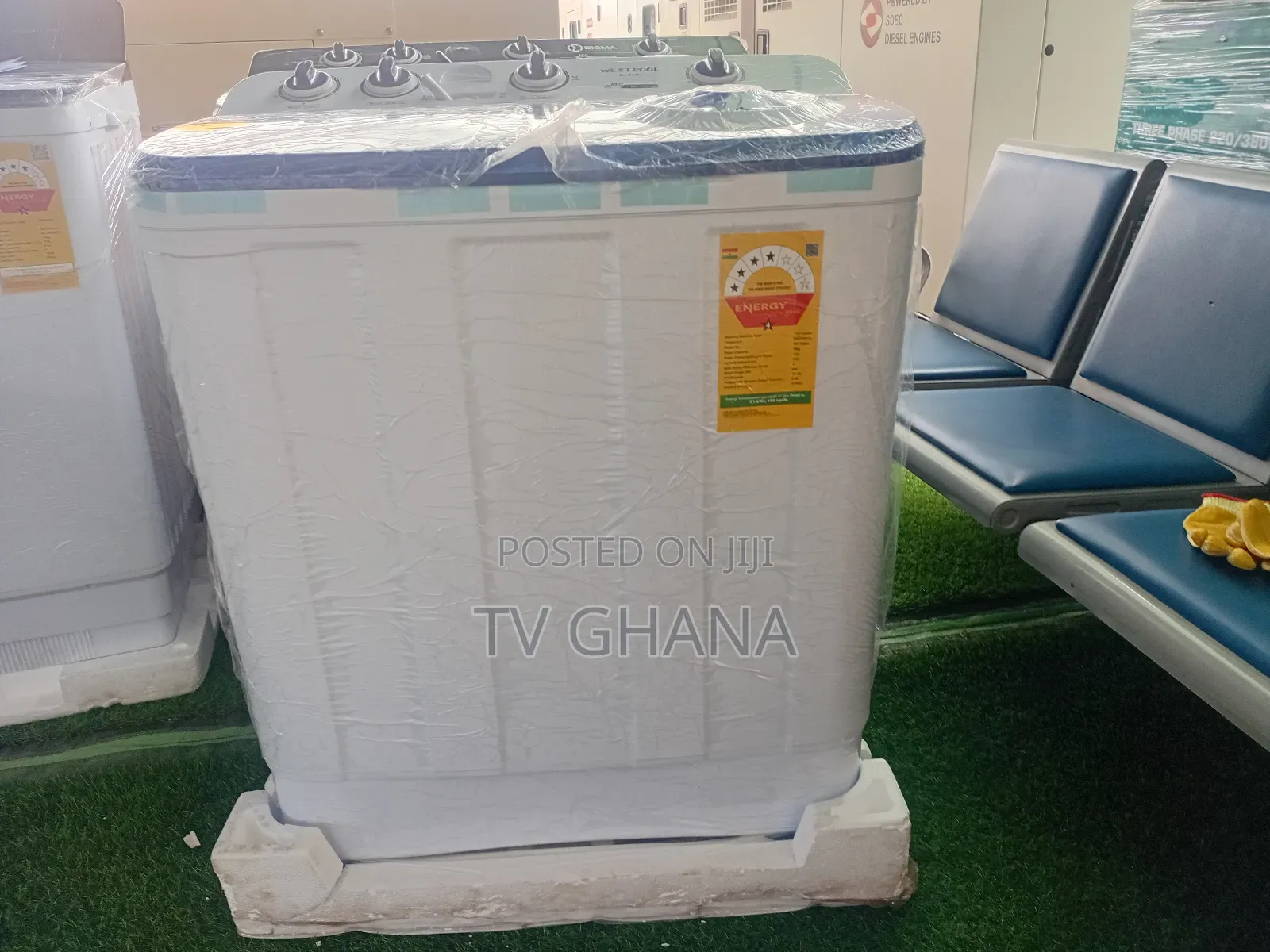 Westpool 10kg Powerful Washing Machine – Clean More in Less Time