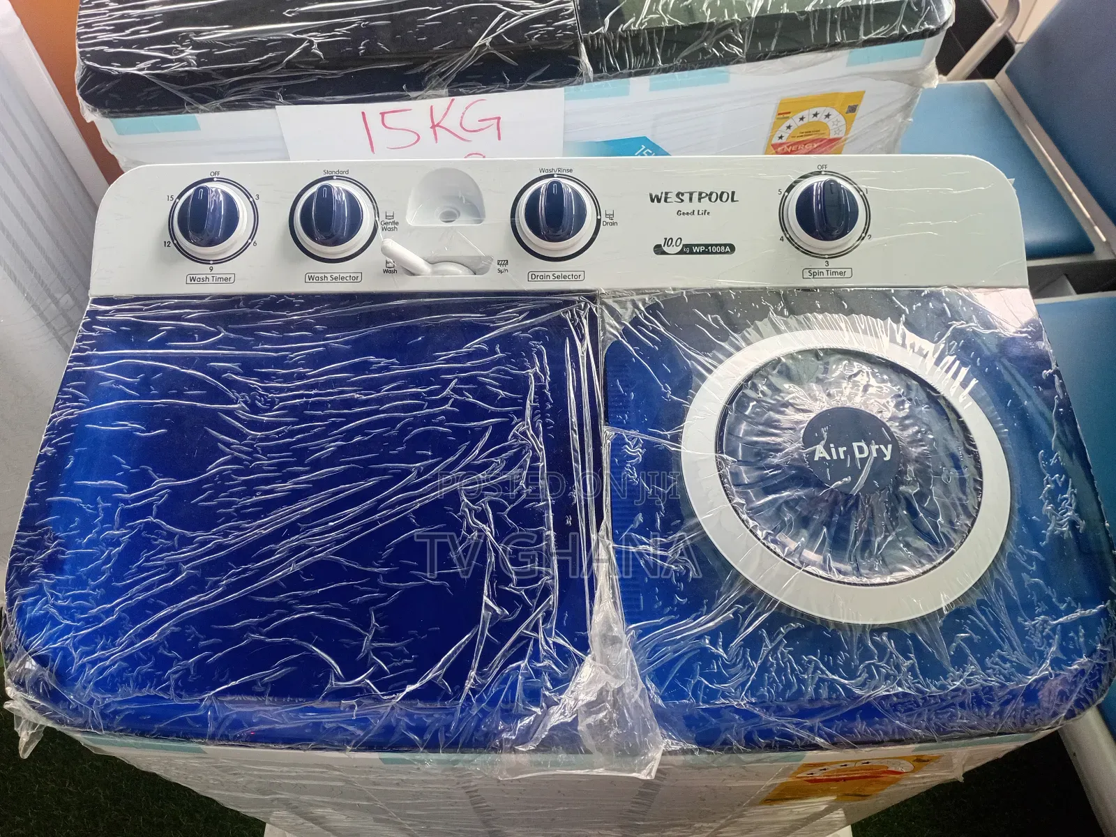Westpool 10kg Powerful Washing Machine – Clean More in Less Time