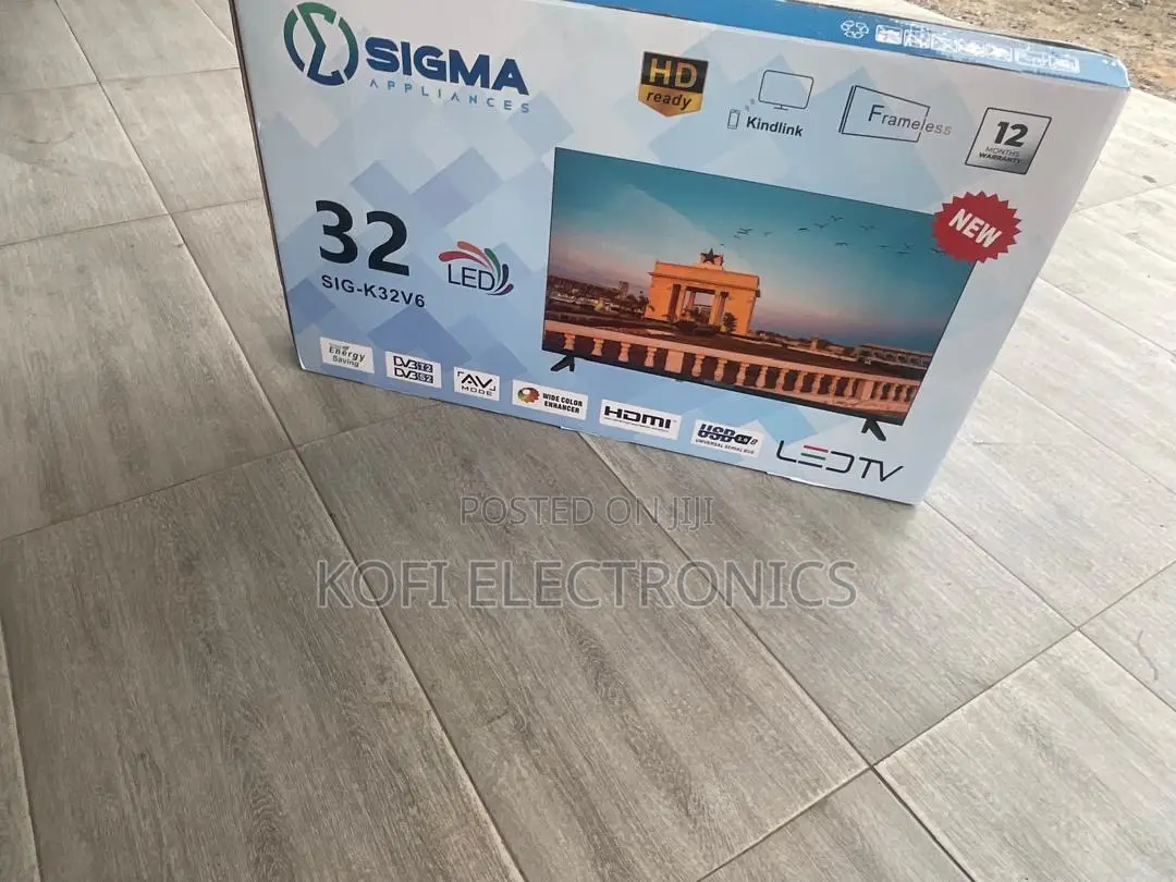 Sigma 32-Inch Digital Led Television Sleek Stylish Design