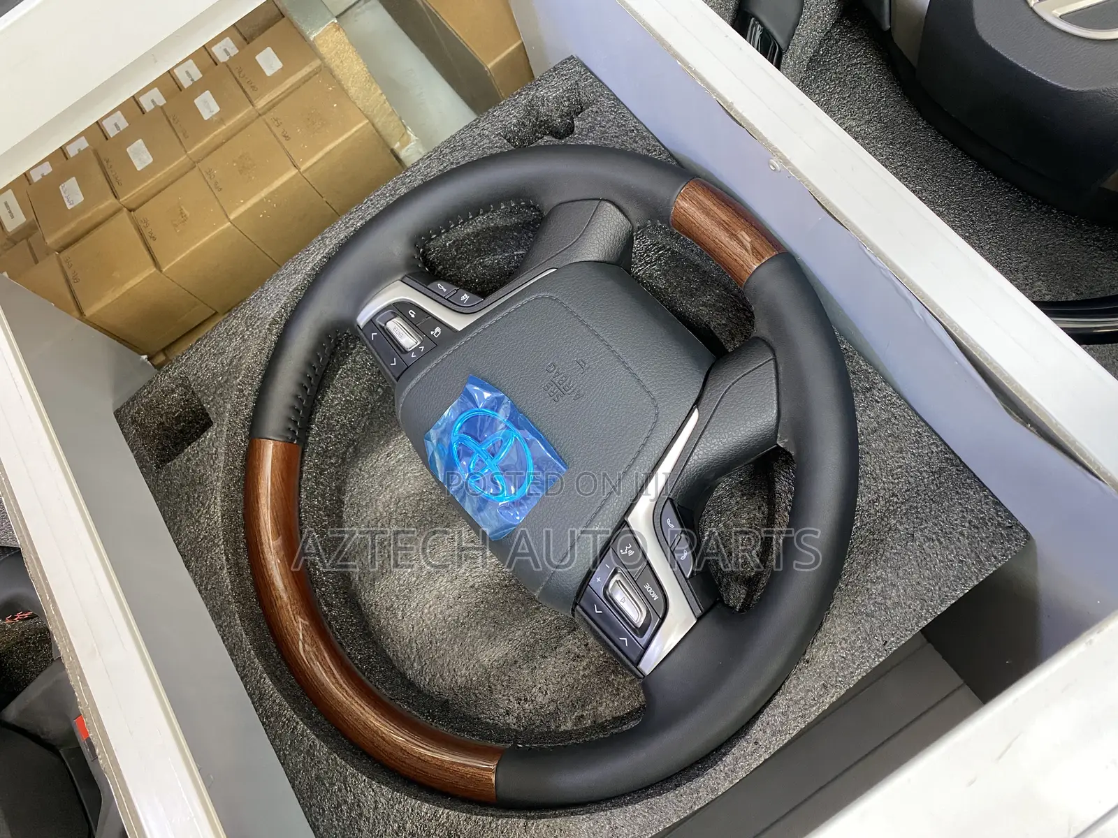 Toyota Landcruiser Prado 2018-2021 Steering Wheel