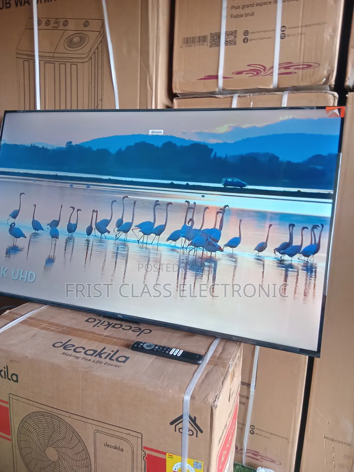 TCL Tv, Smart Tv, Stunning Visual