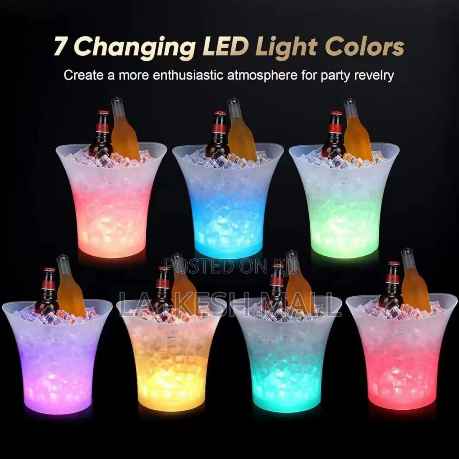 Led Speaker Ice Bucket
