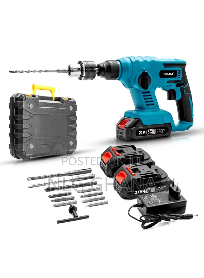 Rechargeable Electric Hammer Electric Impact Drill Wall.