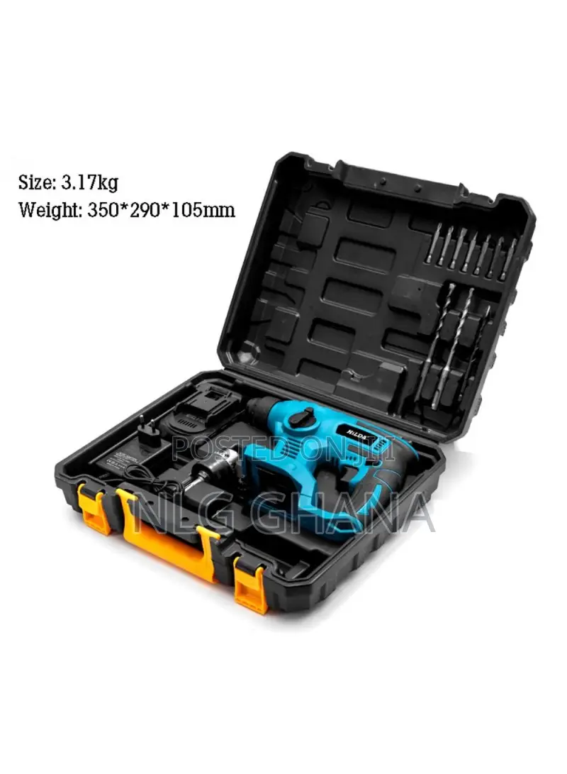Rechargeable Electric Hammer Electric Impact Drill Wall.