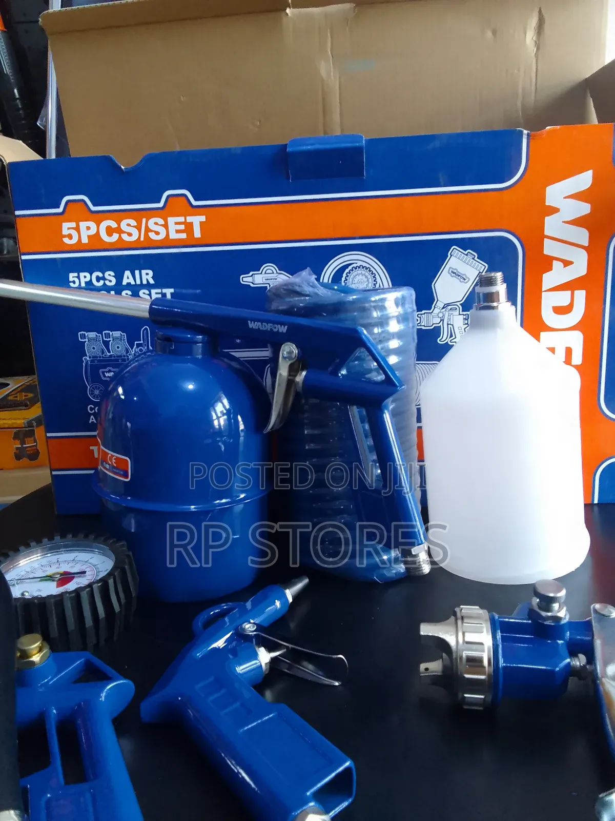 Wadfow 5pcs Air Tools Set